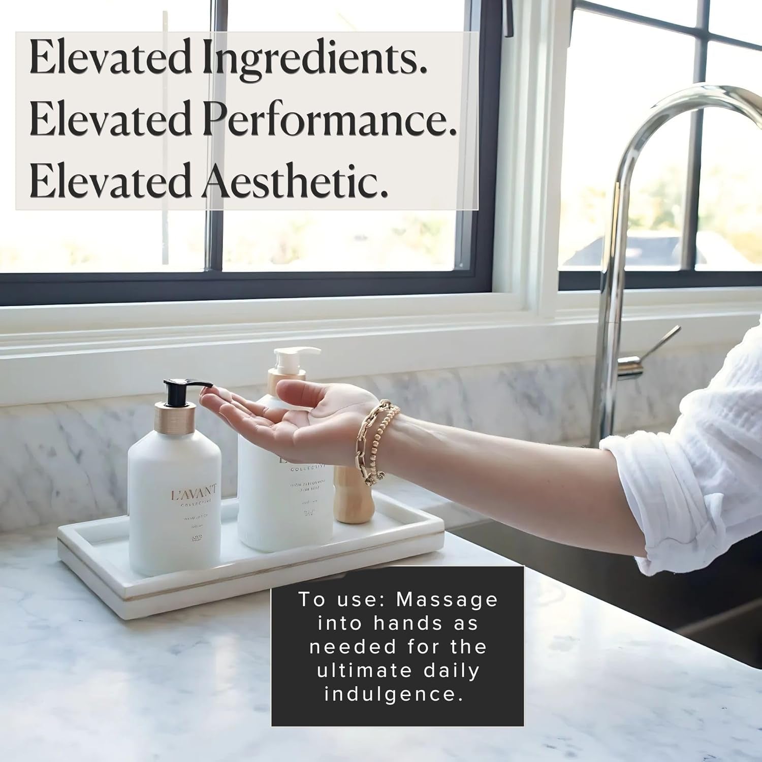 Luxury Hand Lotion - High Performing Moisturizing Hand Cream for Dry, Cracked Hands, Nails & Cuticles - Hydrating Shea Butter Formula (10 Oz, Fresh Linen)