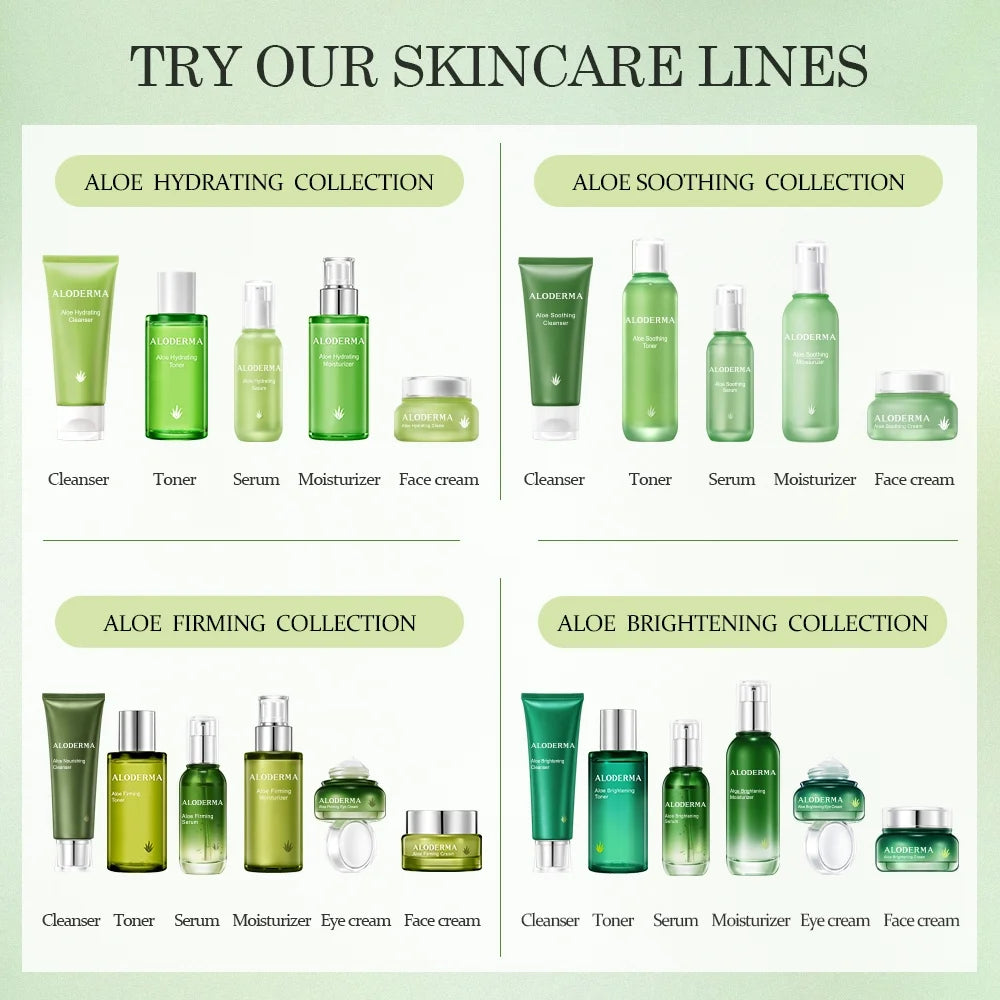 Luxury Aloe Firming & Rejuvenating Set 7-Piece Set