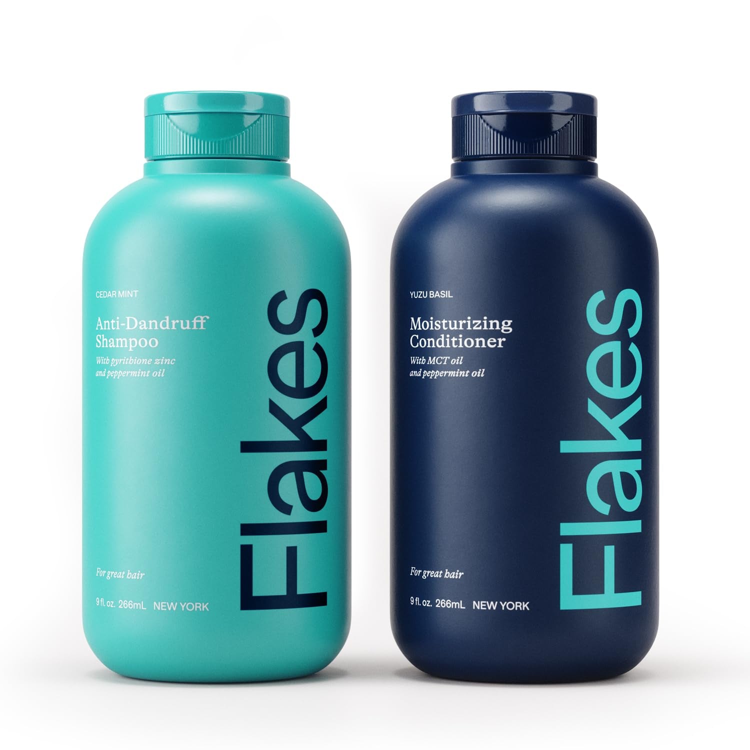 anti Dandruff Shampoo and Conditioner Set | Dry, Flaky, & Itchy Scalp Shampoo | Sulfate & Paraben Free for Healthy Hair | Hydrating Shampoo & Moisturizing Conditioner for Scalp Care | 9 Fl Oz