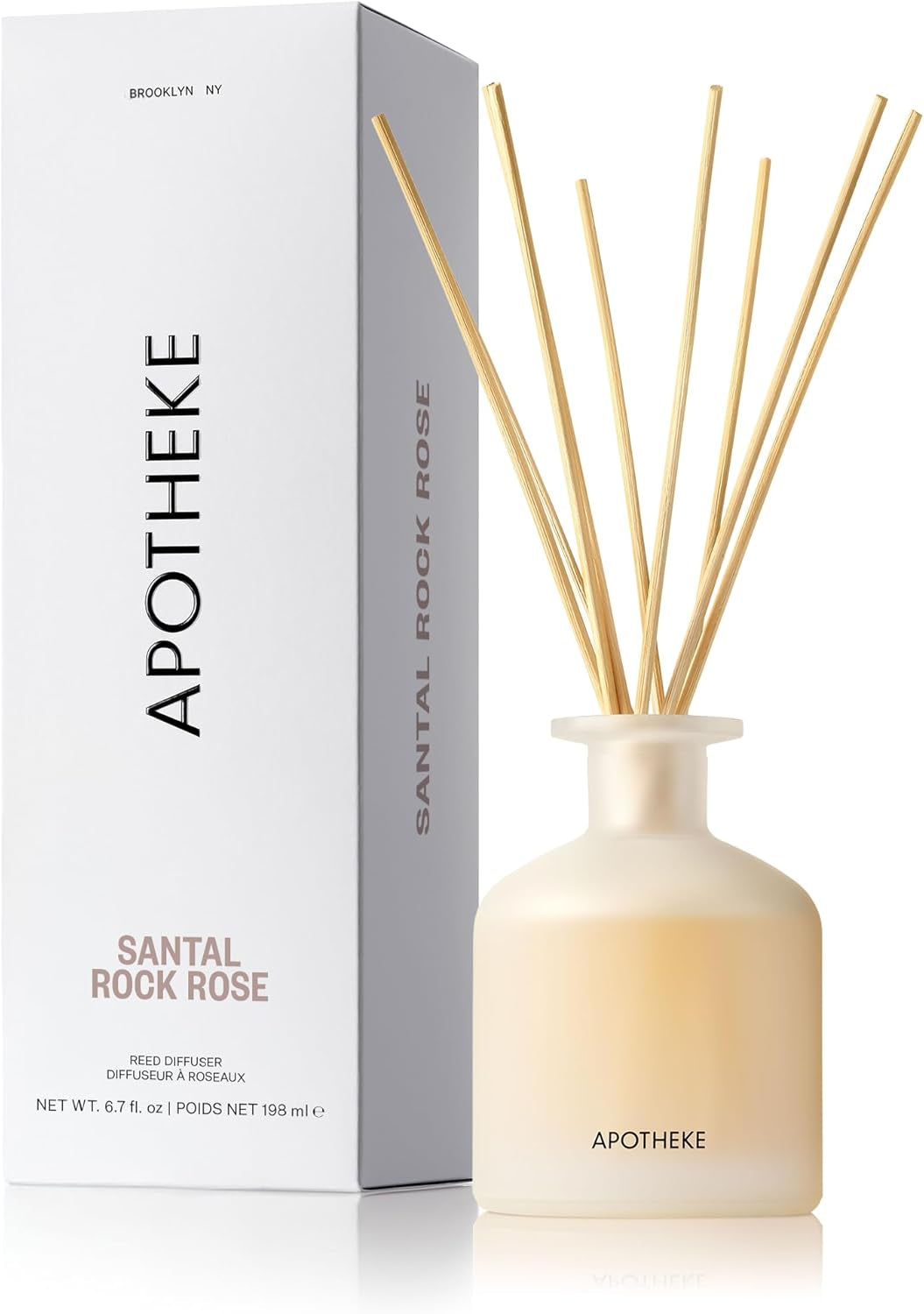 Apotheke Santal Rock Rose Reed Diffuser for Home Fragrance
