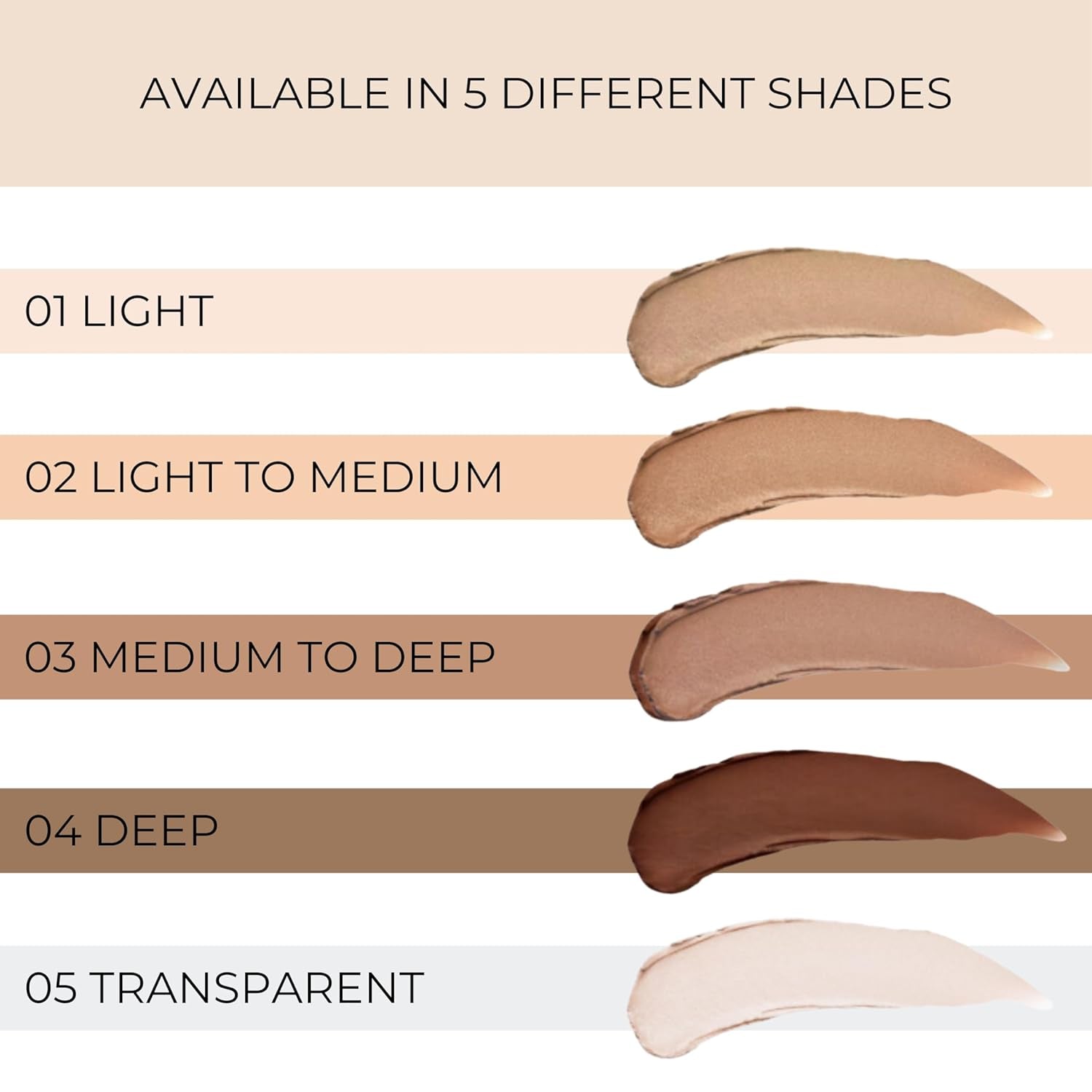 Magic Finish Make-Up Mousse (1.01 Fl Oz) – 4In1 Primer, Foundation, Concealer & Powder with Buildable Coverage, Hides Redness and Dark Spots, Vegan, for Light to Medium Skin Tones