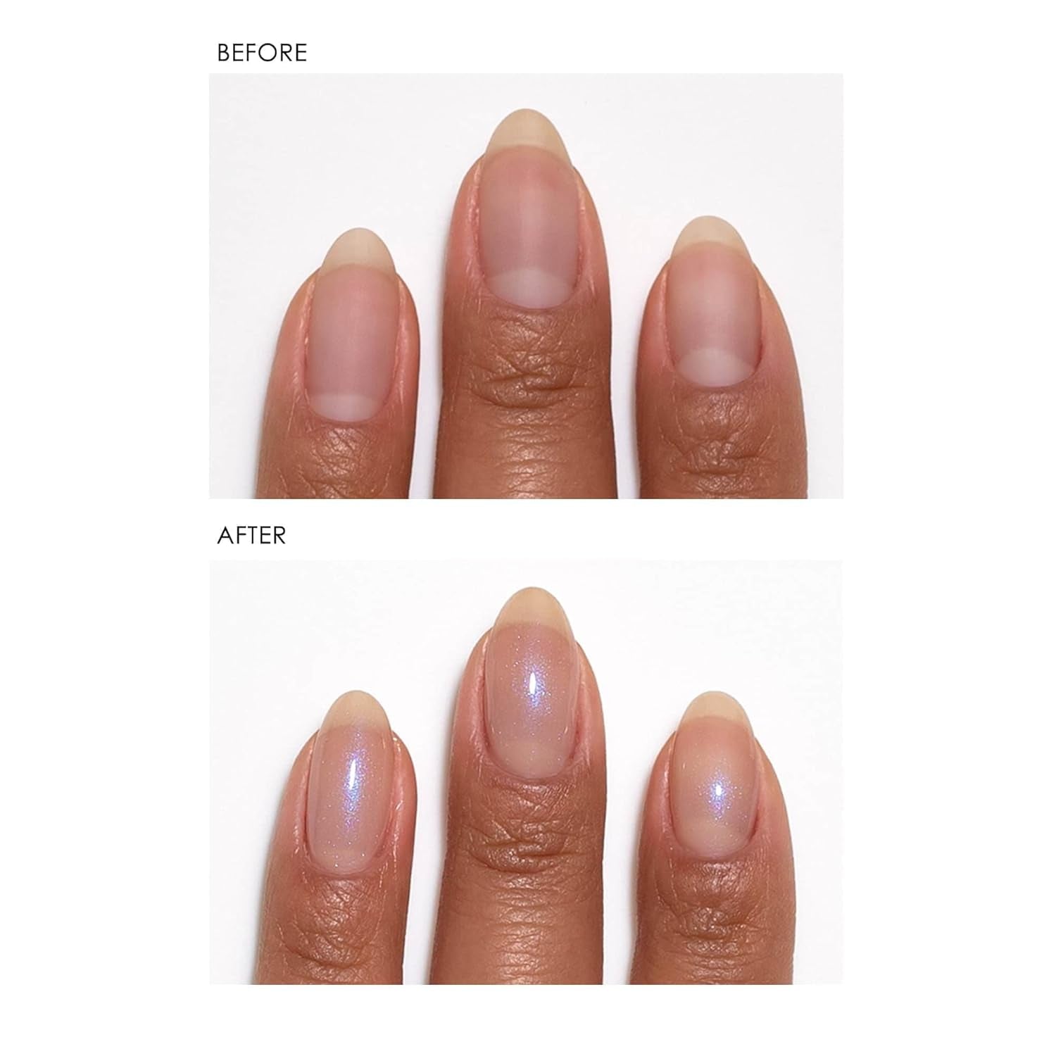 Instant Nail Makeover Trio - Luminous Nail Brightener, Makeover Ridge Filler & Camo-Nude Base Coat - Strengthen & Conceal Damaged Nails, Peptide Infused, Nail Repair & Treatment (3 Pc Set)
