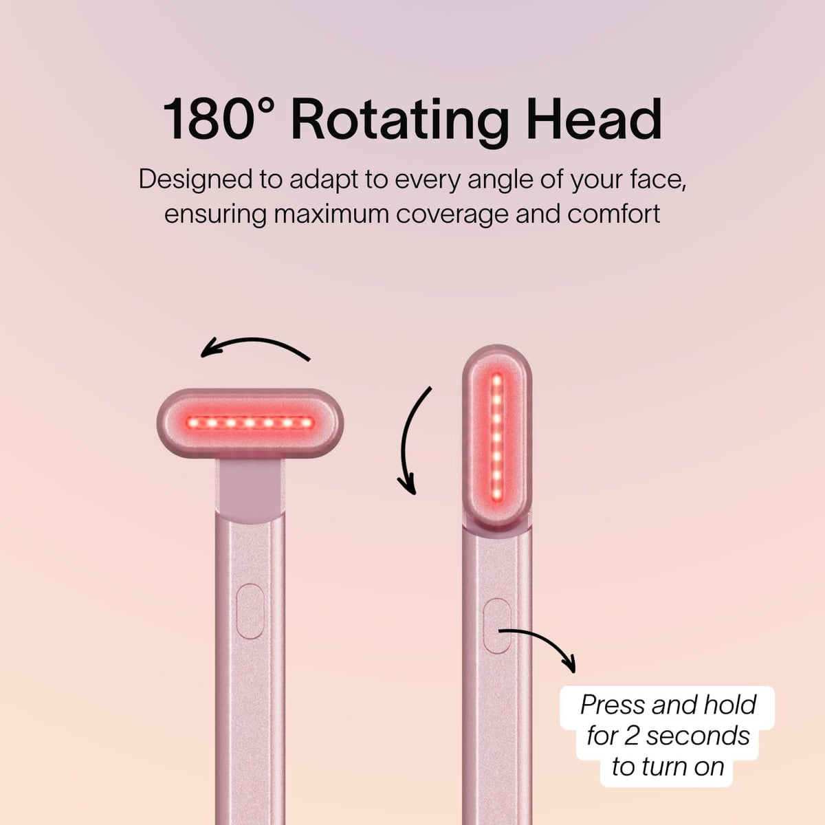 4-In-1 Red Light Facial Therapy Wand
