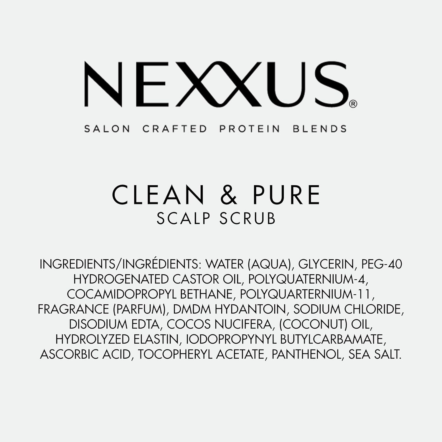 Clean & Pure Hair Regimen Pack Shampoo, Conditioner and Scrub Detox Hair Products Sulfate Free, Silicone Free, Paraben Free 3 Count