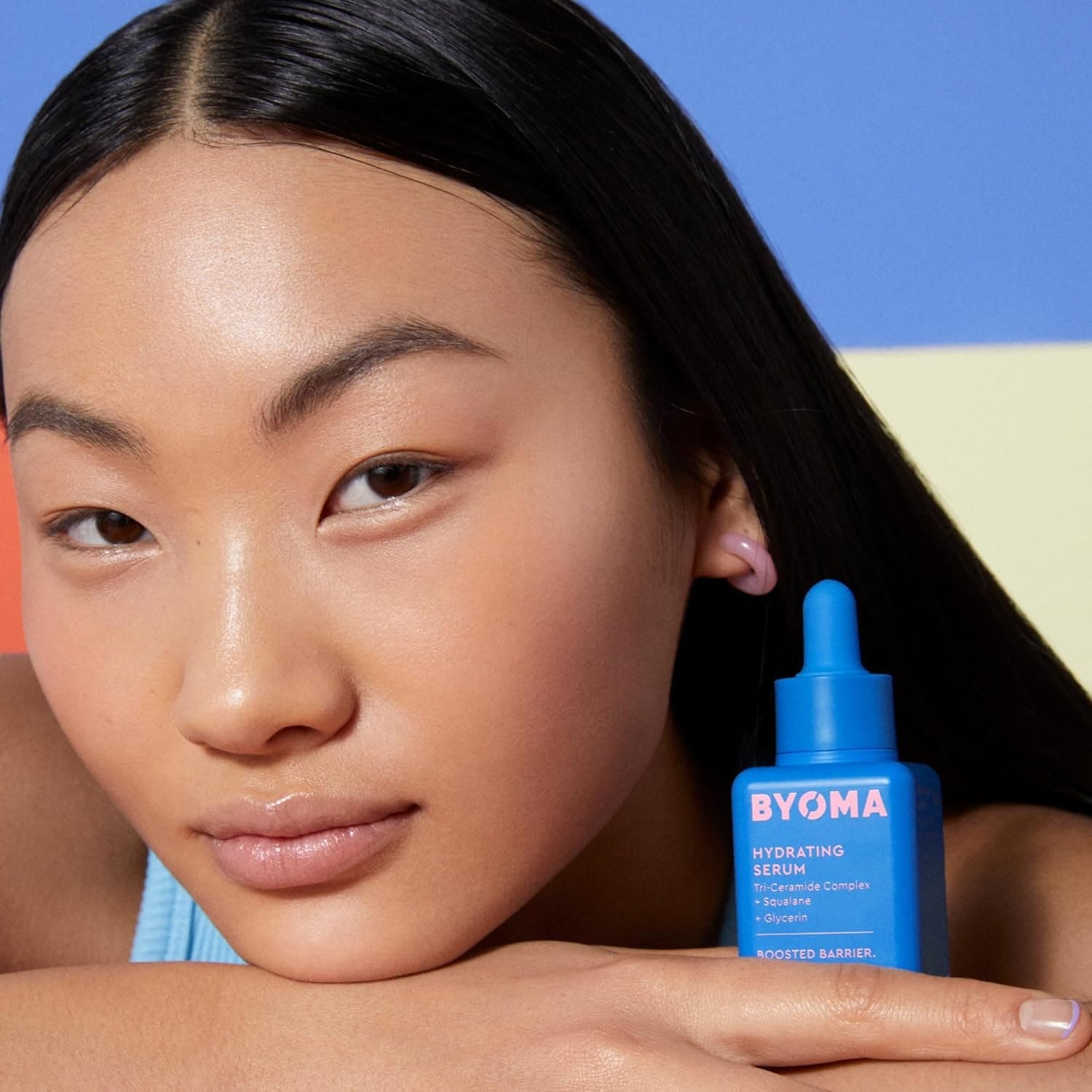 Hydrating Serum - Moisturizing Facial Serum with Squalane, Glycerin & Ceramides - Hydrating for Glowing, Dewy Skin - 1.01 Fl. Oz