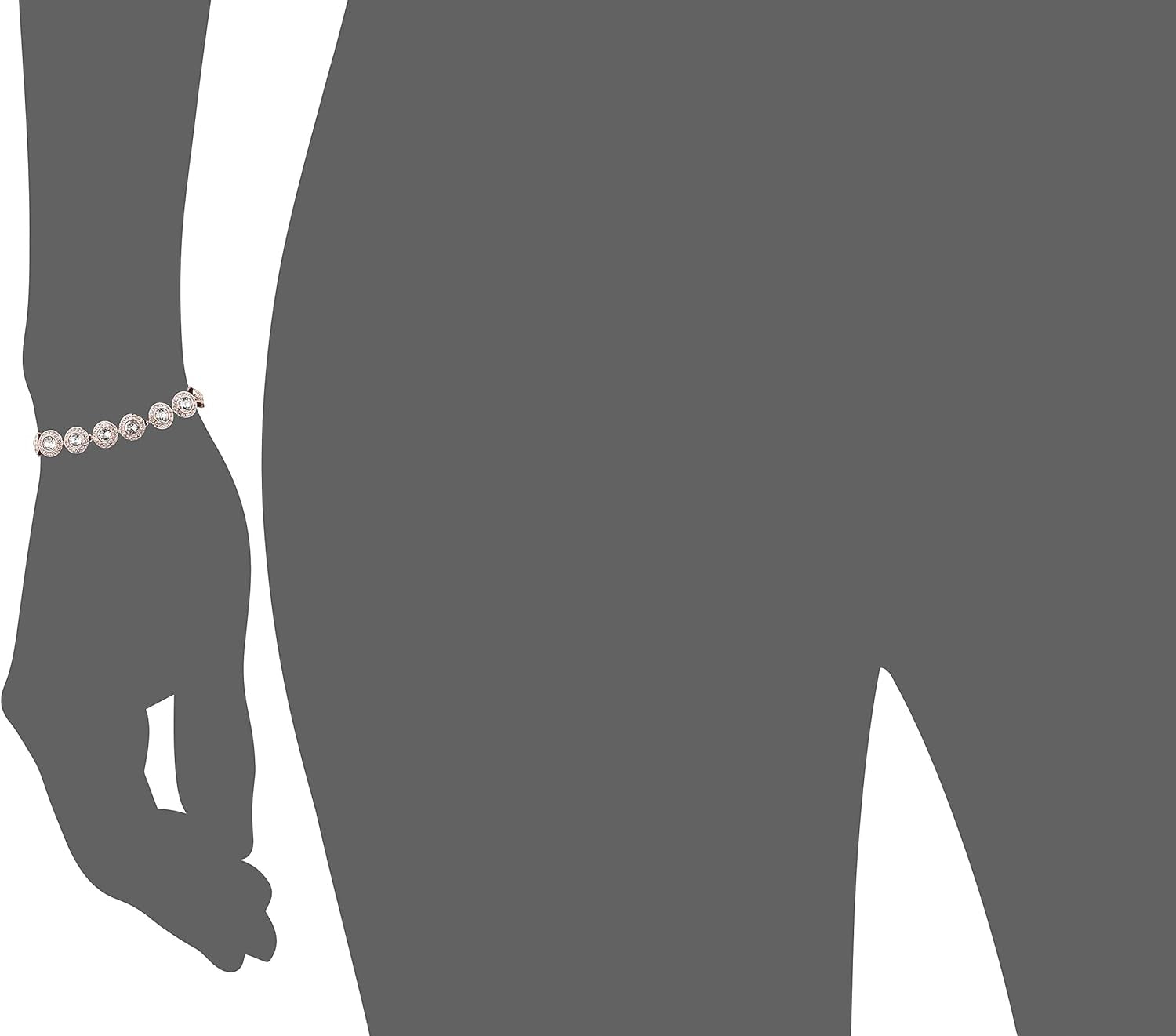 Una Angelic Crystal Tennis Bracelet Collection