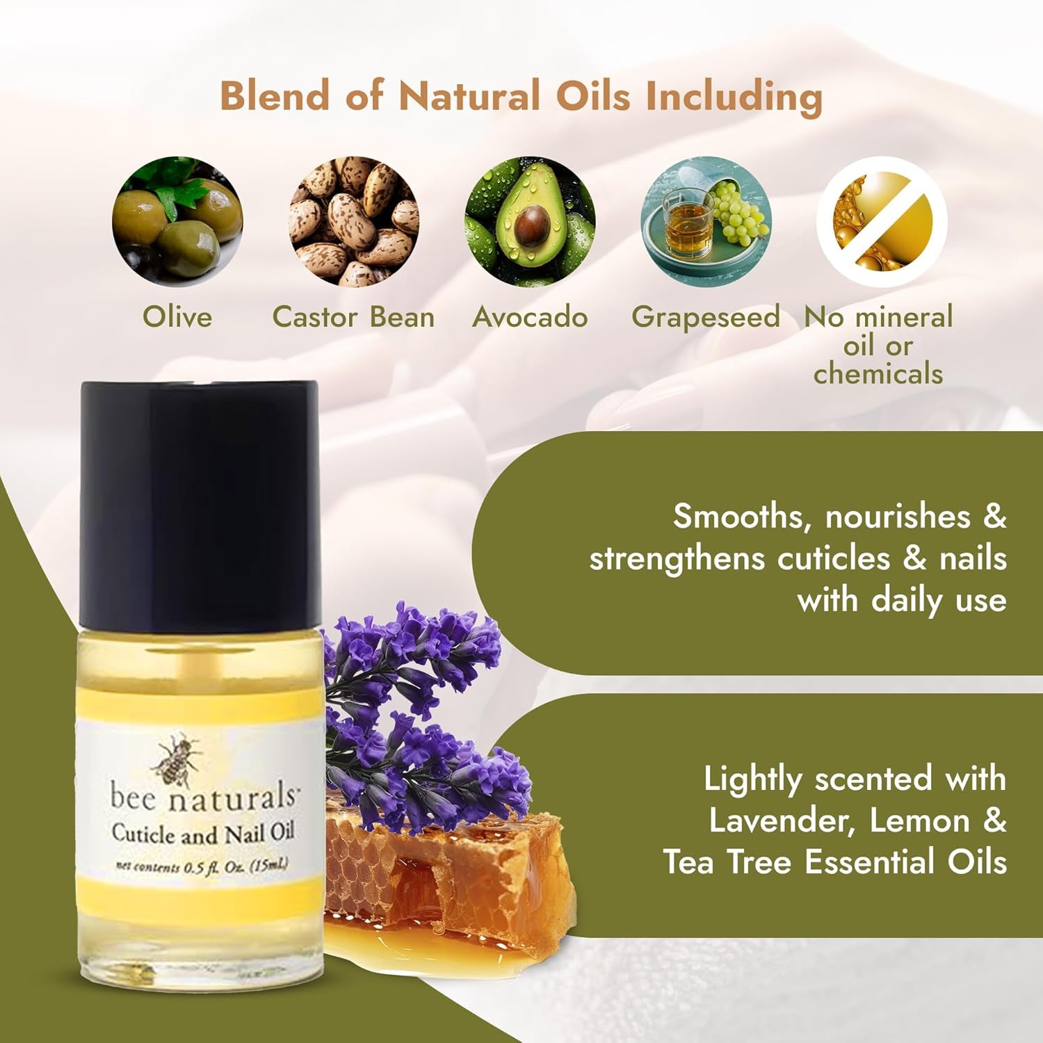Nail & Cuticle Care Gift Set – Includes Hydrating Nail Balm & Nourishing Cuticle Oil with Natural Ingredients – Perfect for Dry, Brittle Nails & Ragged Cuticles – Travel-Friendly & Gentle