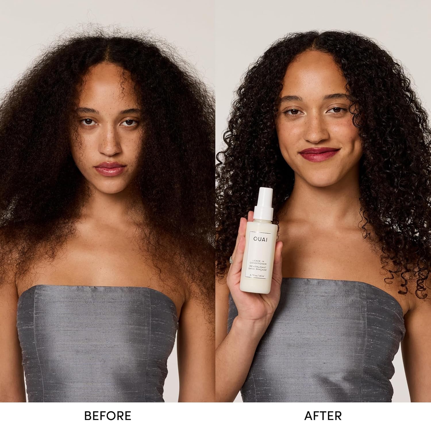 Leave in Conditioner & Heat Protectant Spray - Prime Hair for Style, Smooth Flyaways, Add Shine and Use as Detangling Spray - No Parabens, Sulfates or Phthalates (4.7 Oz)