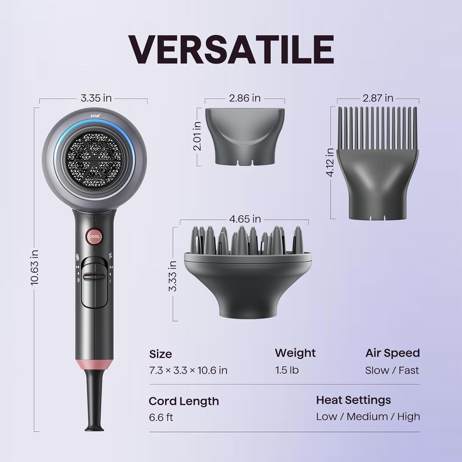 Ionic Pro Hair Dryer 1875 W