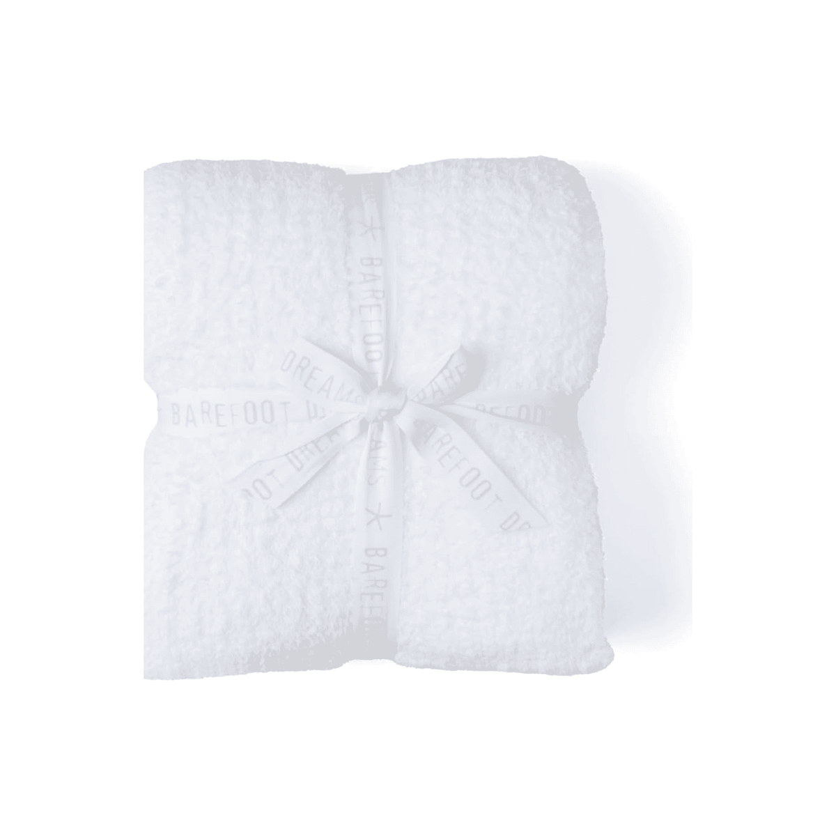 Barefoot Dreams CozyChic Ribbed Throw in White