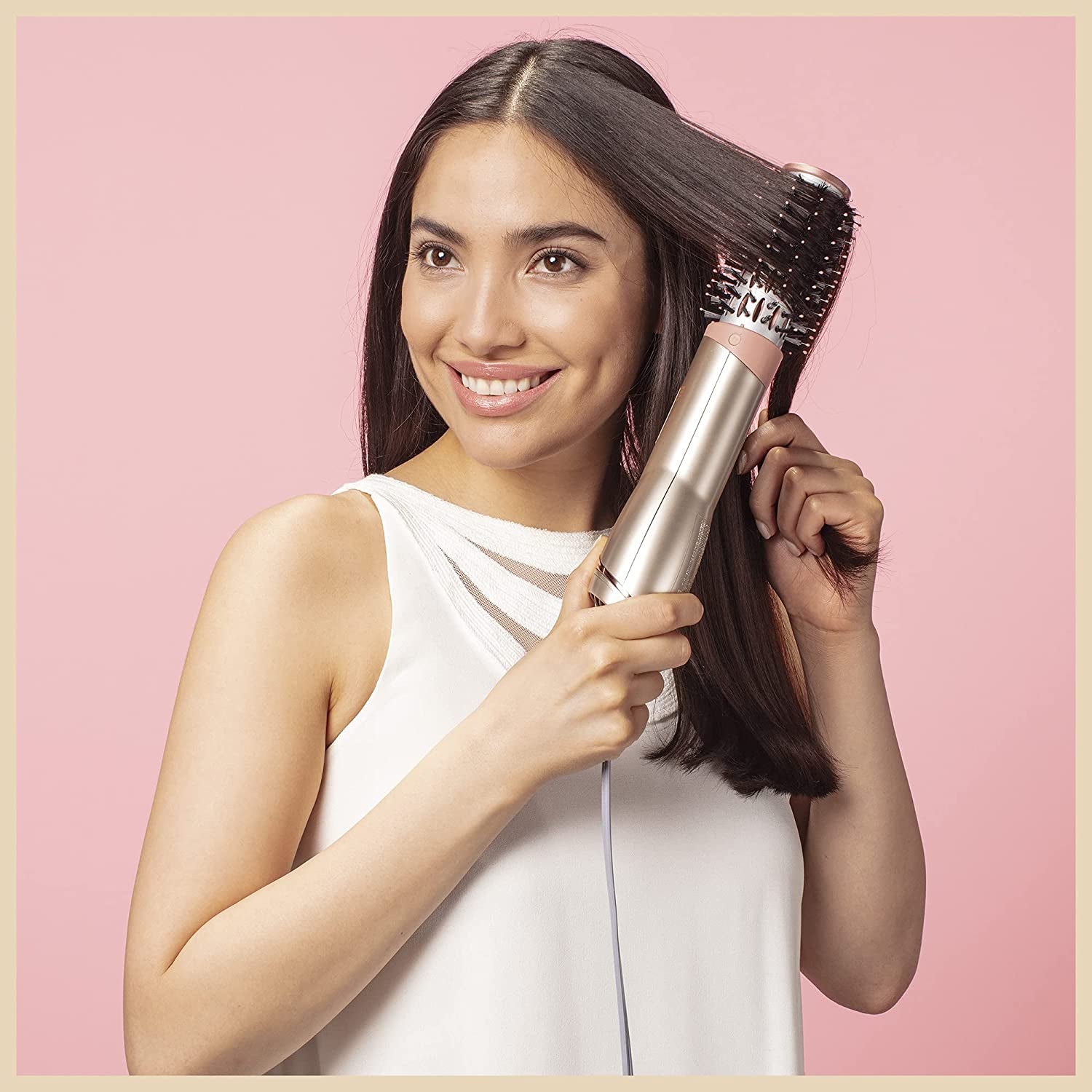 INFINITIPRO by Frizz Free 1 1/2-Inch Hot Air Brush, Dryer Brush
