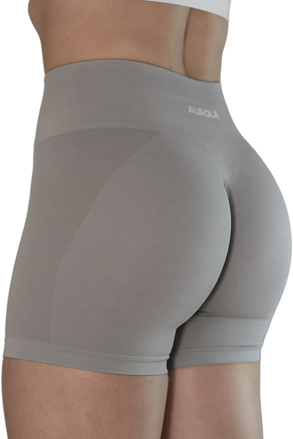 AUROLA Workout Shorts for Women Seamless Scrunch Gym Yoga Running Active Short