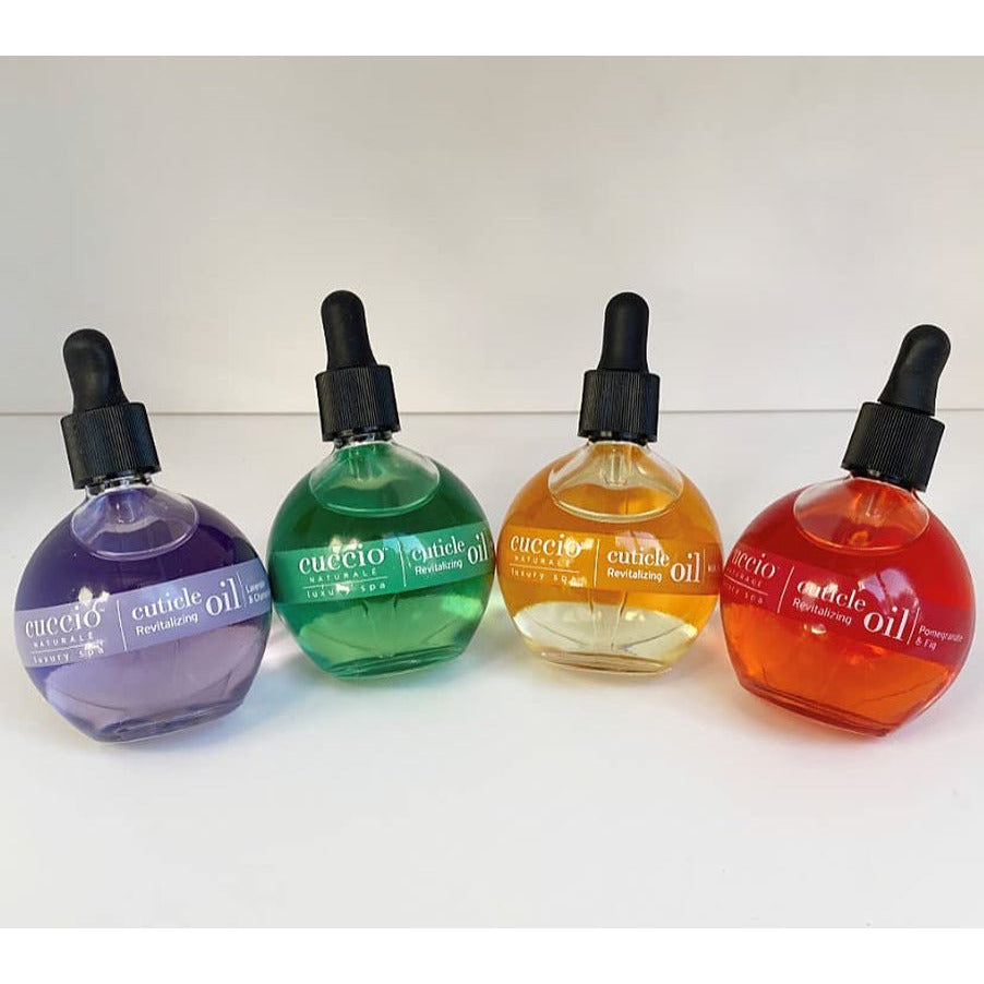 Naturale Revitalizing- Hydrating Oil for Repaired Cuticles Overnight - Remedy for Damaged Skin and Thin Nails - Paraben /Cruelty-Free Formula - Milk and Honey - 2.5 Oz