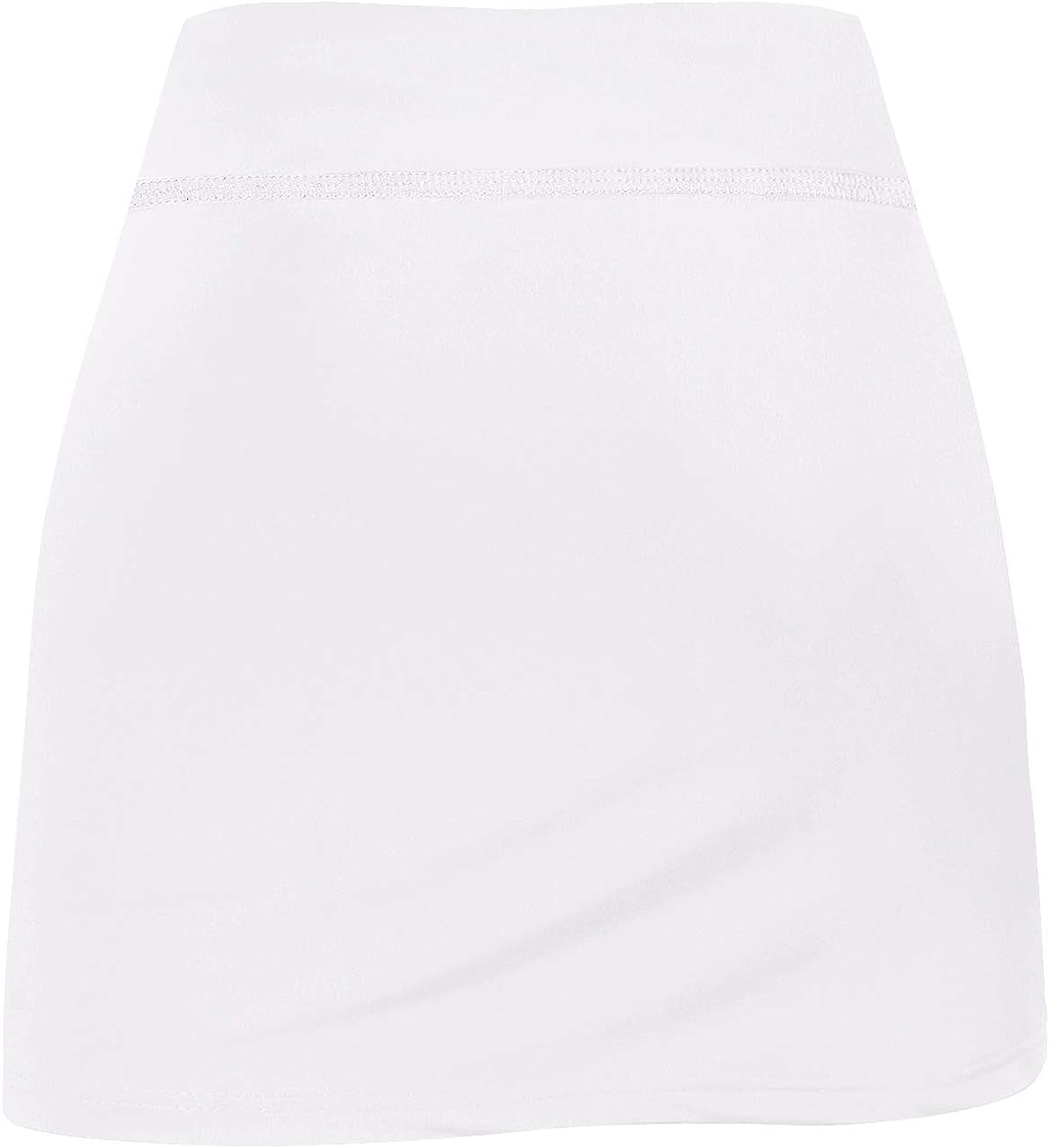 Women Tennis Skirts Inner Shorts Elastic Sports Golf Skorts with Pockets