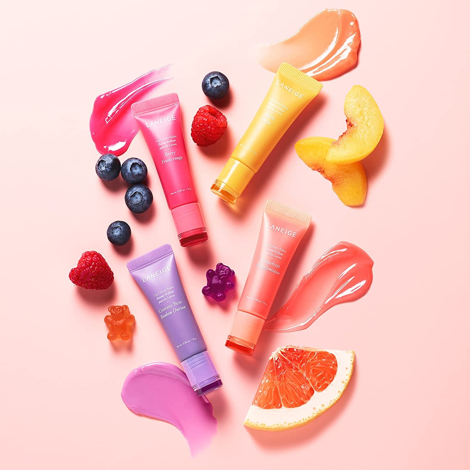 Lip Glowy Balm: Hydrate, Glossy, Lightweight, Moisturize & Tint with Shea Butter