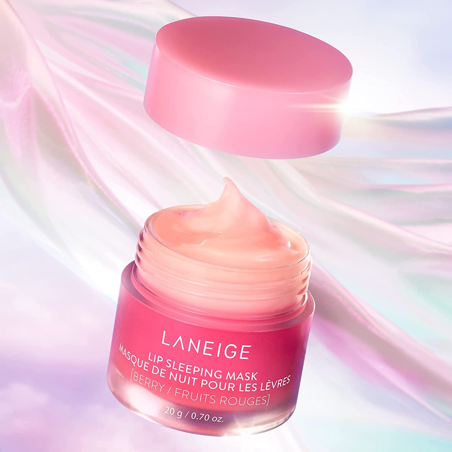 Lip Sleeping Mask: Nourish & Hydrate with Vitamin C, Antioxidants, 0.7 Oz.