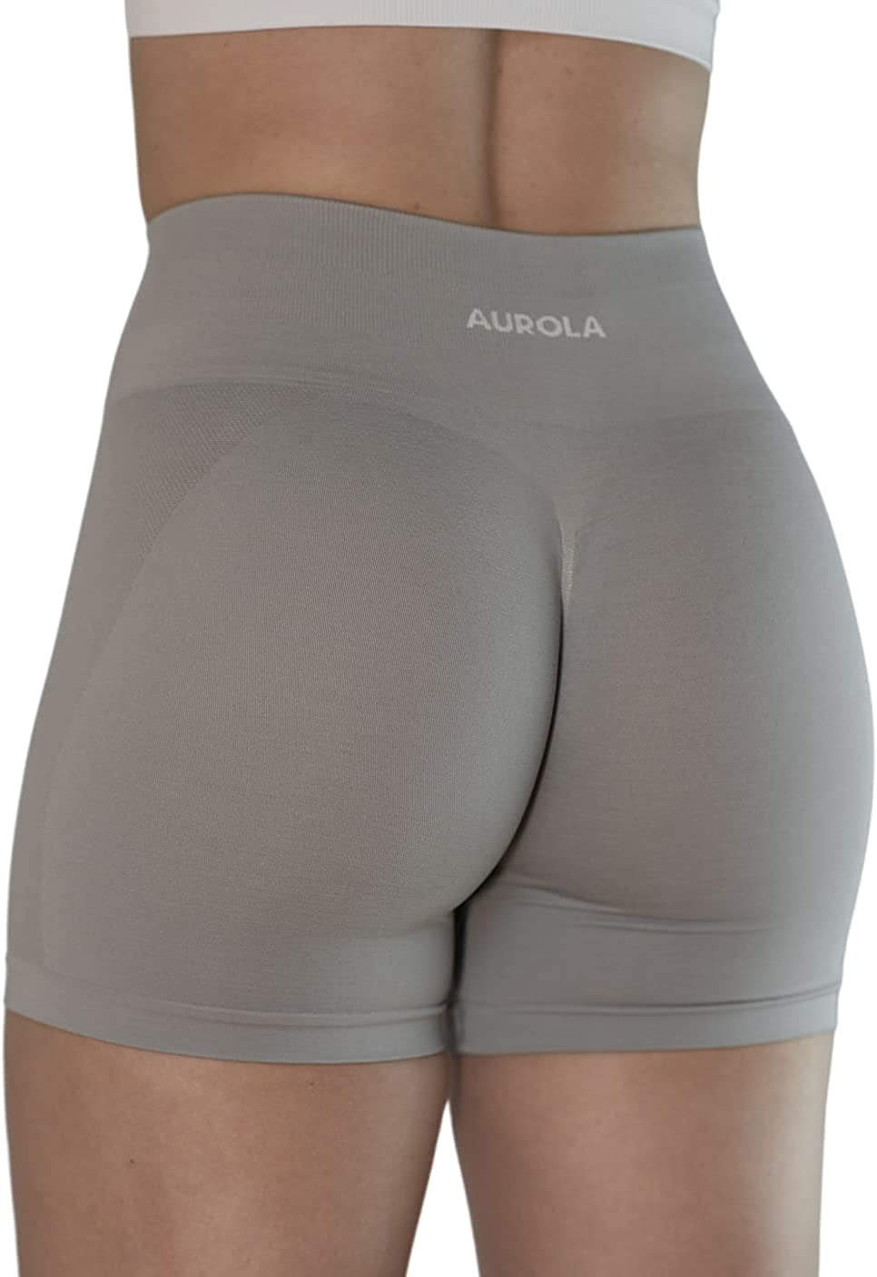 AUROLA Workout Shorts for Women Seamless Scrunch Gym Yoga Running Active Short