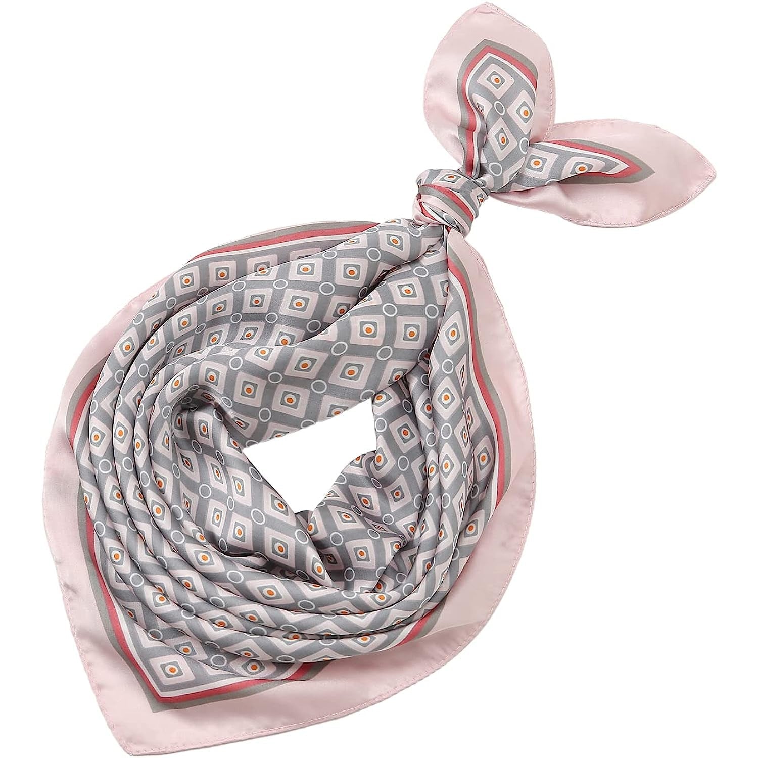 Head Scarf like Silk Satin Hair Scarf for Women Sleeping Square Designer Scarf for Hair Wrapping at Night 27.5 Inch