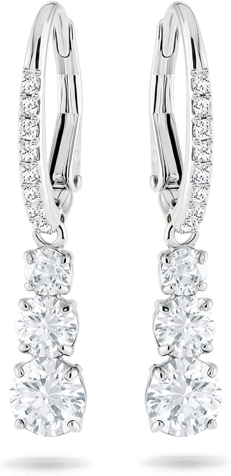 Attract Trilogy Crystal Necklace and Earrings Jewelry Collection