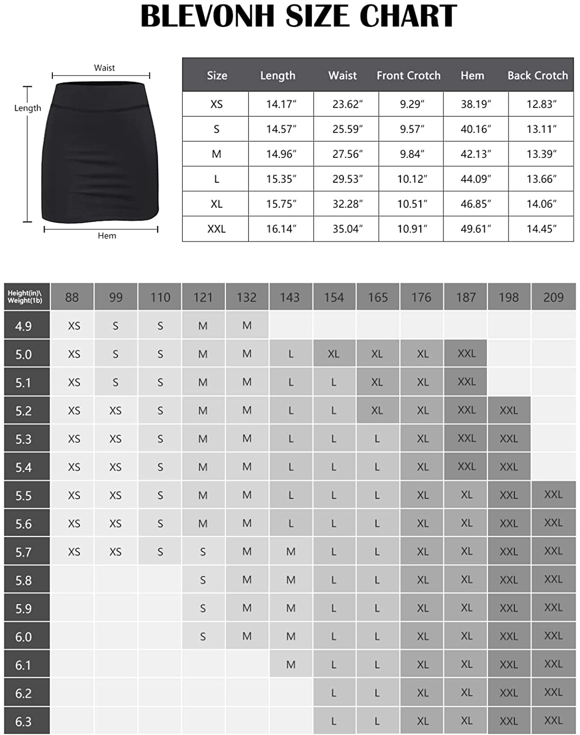 Women Tennis Skirts Inner Shorts Elastic Sports Golf Skorts with Pockets