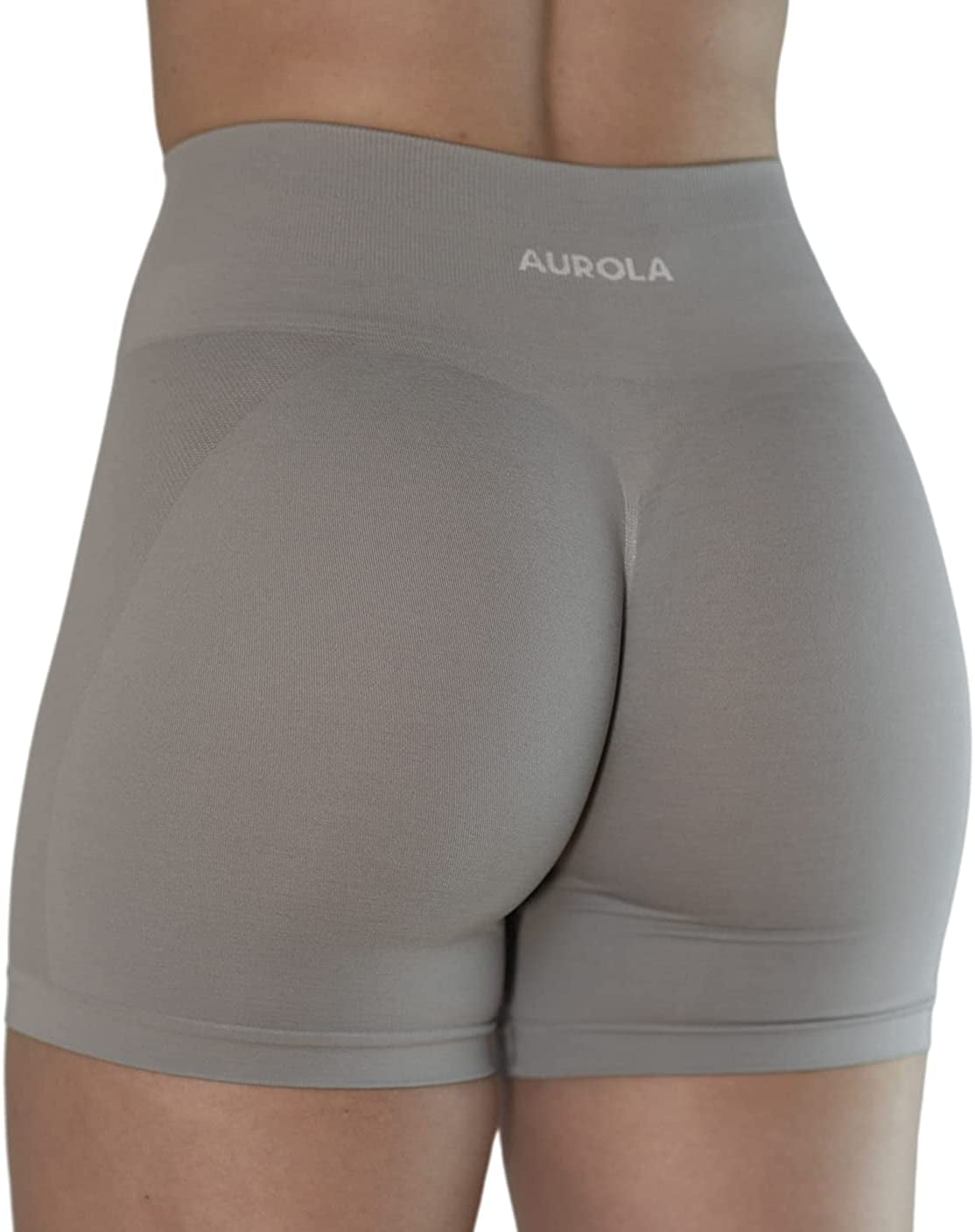 AUROLA Workout Shorts for Women Seamless Scrunch Gym Yoga Running Active Short