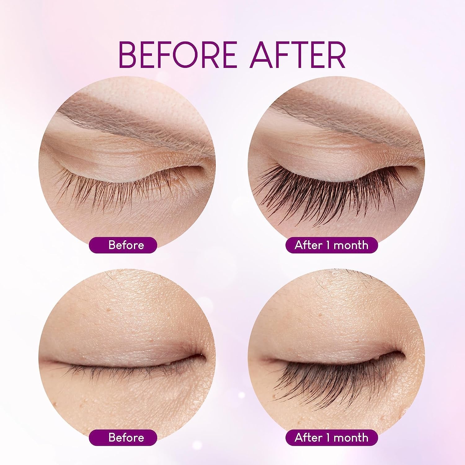 Premium Eyelash Serum by , Lash Boosting Serum for Longer, Fuller Thicker Looking Lashes (3ML), (Packaging May Vary)