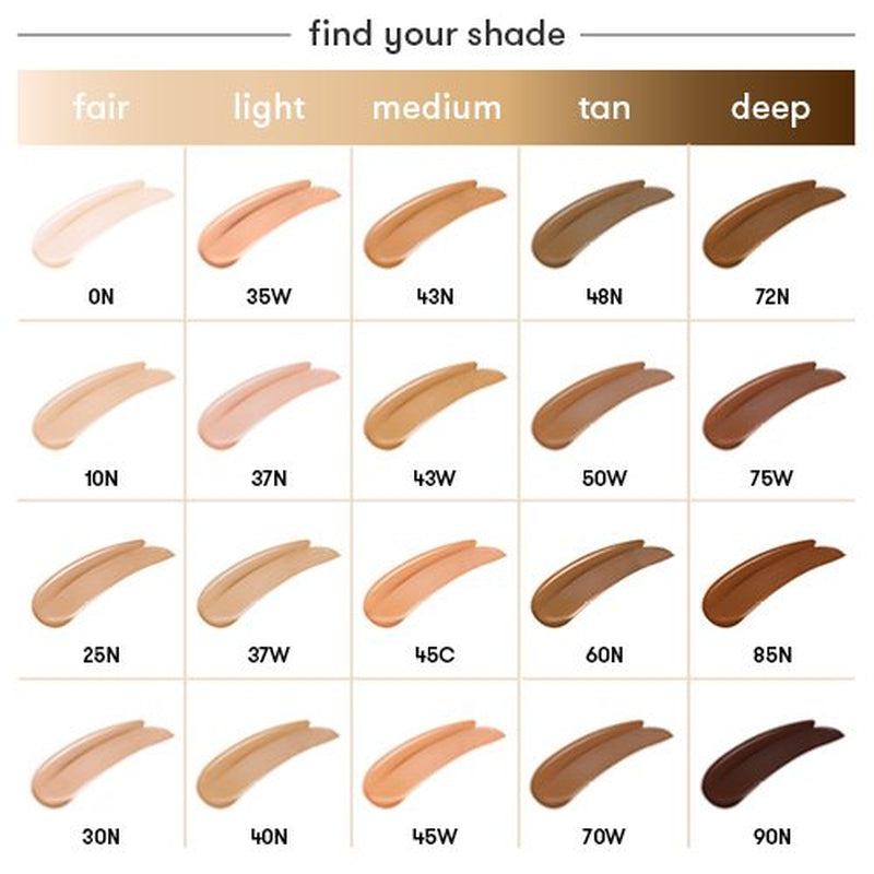 Flawless Creator Multi-Use Liquid Foundation Makeup, Full Coverage Lightweight Buildable Foundation, Natural Finish, 1 Fl Oz.