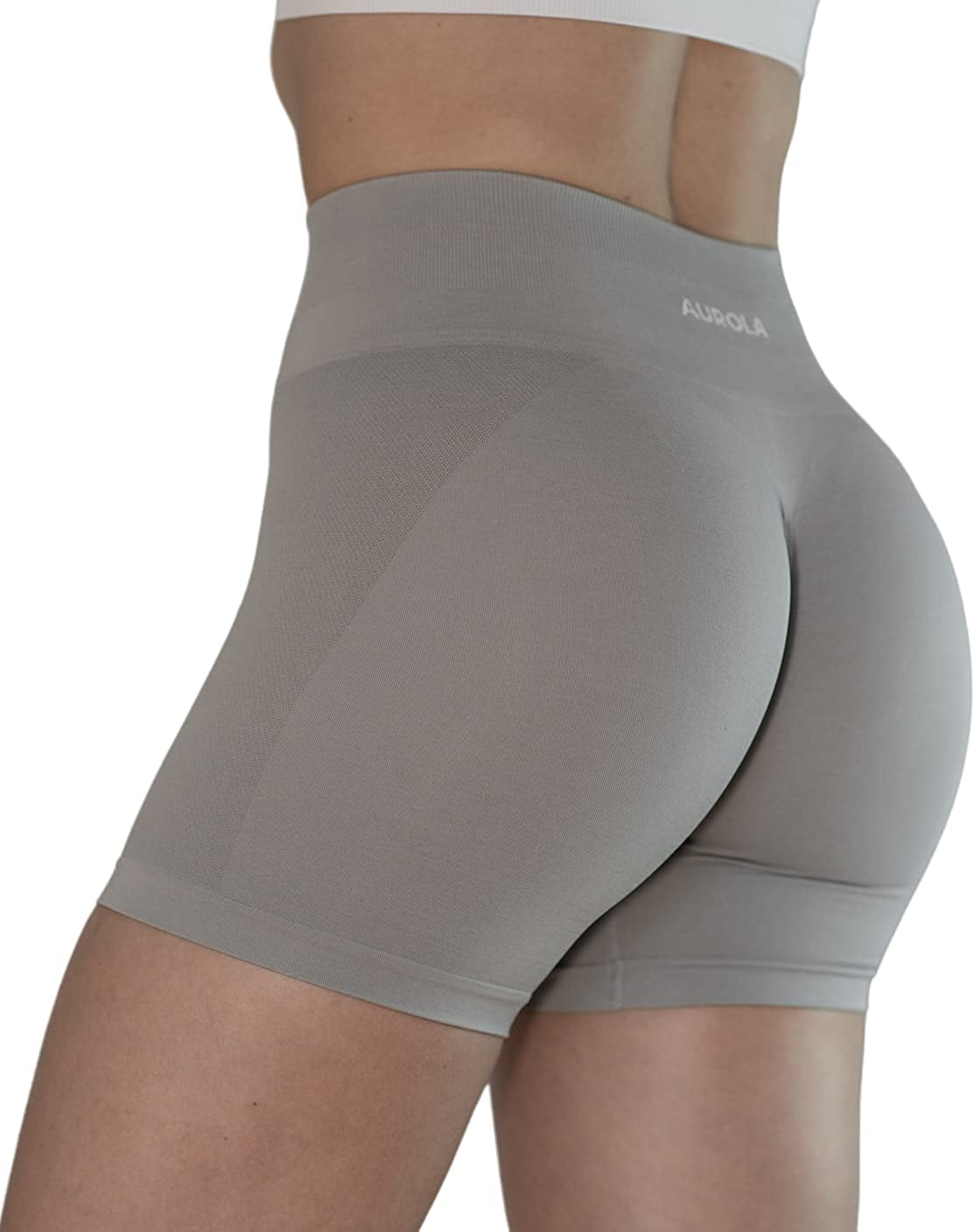 AUROLA Workout Shorts for Women Seamless Scrunch Gym Yoga Running Active Short