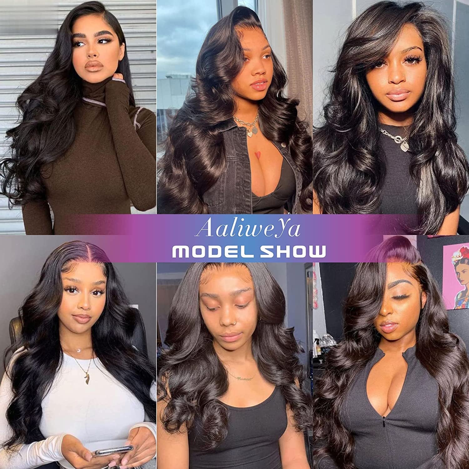 5X5 HD Lace Closure Wigs Human Hair 5X5 Body Wave Closure Wig for Women Virgin Human Hair Pre Plucked with Baby Hair 150% Density 5X5 Closure Wig True to Length Natural Black Color 26 Inch