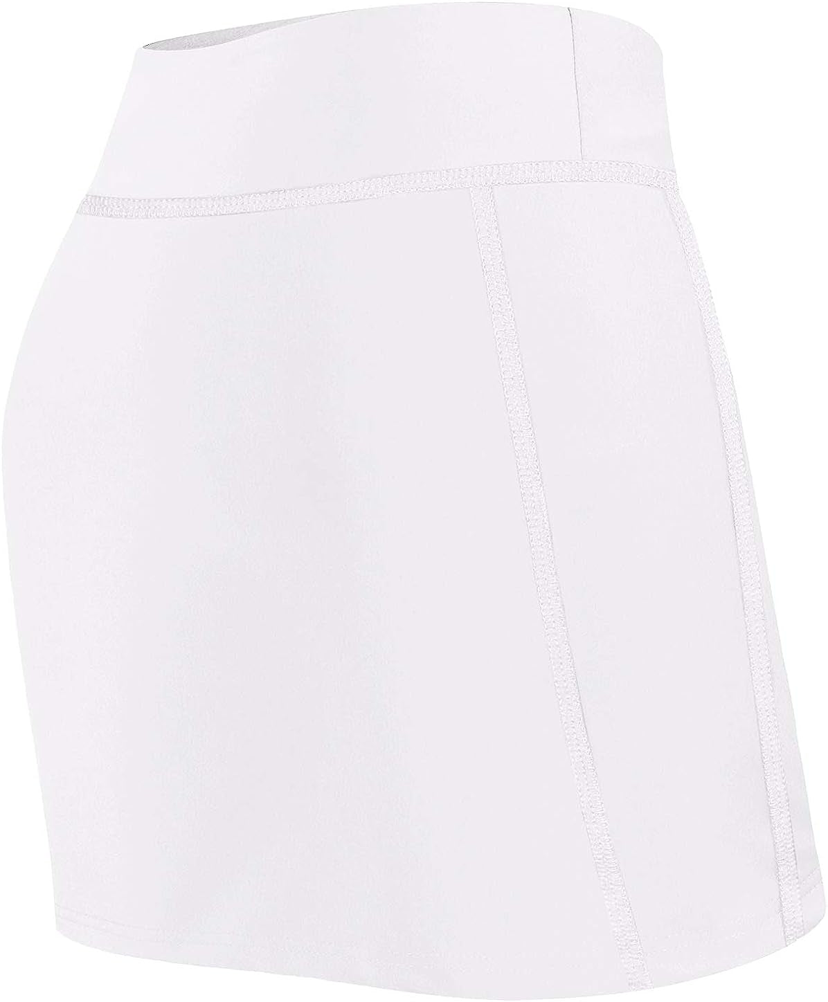 Women Tennis Skirts Inner Shorts Elastic Sports Golf Skorts with Pockets
