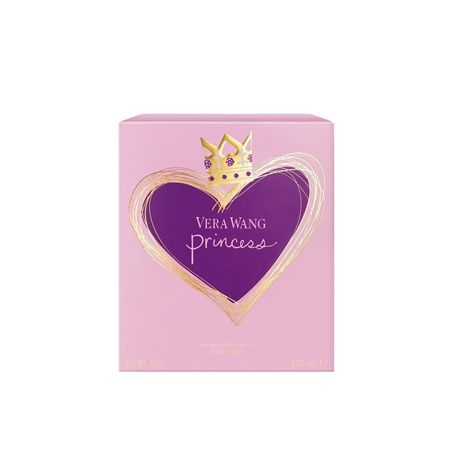 Vera Wang Princess Eau De Toilette Spray for Women, Vanilla, 3.4 Fl Ounce
