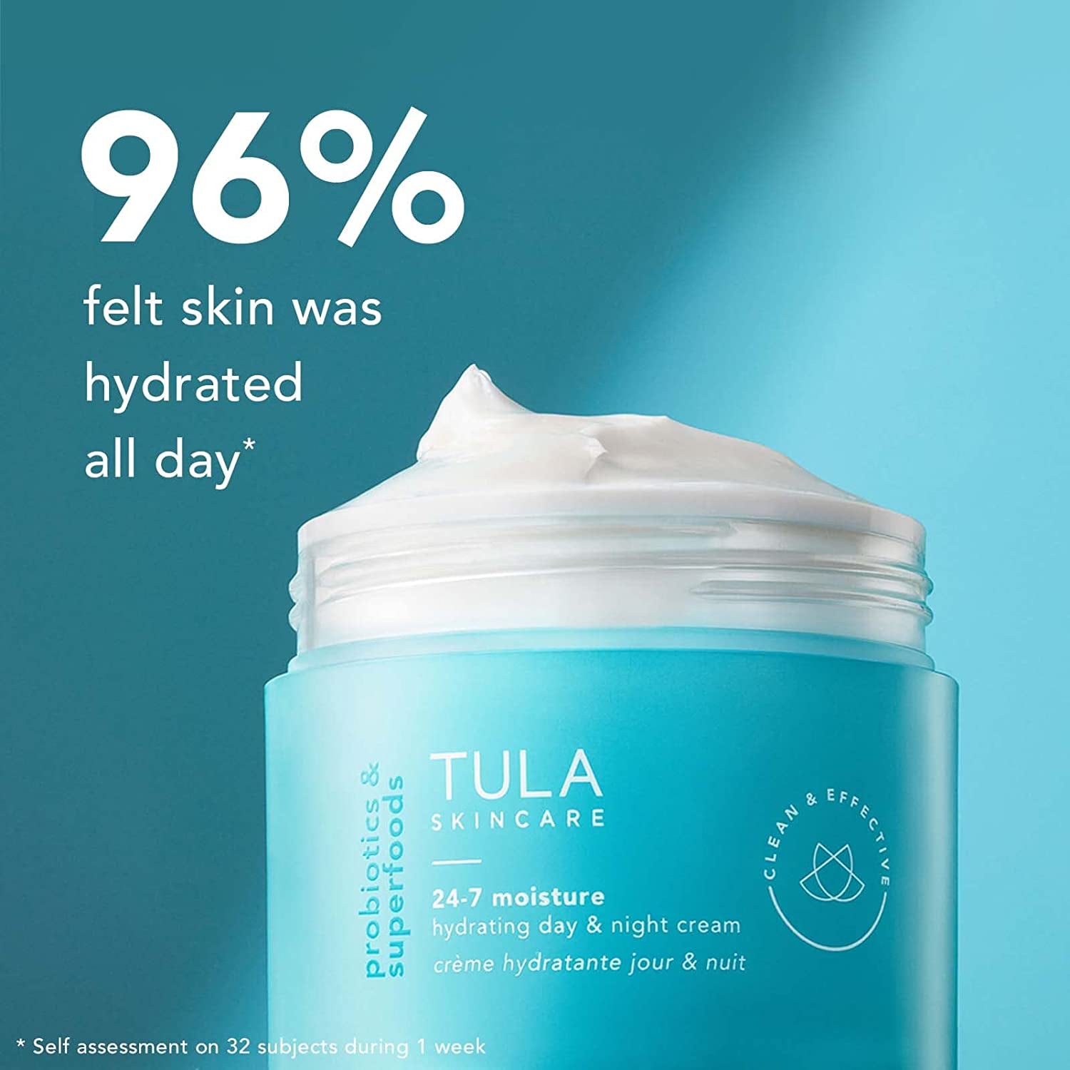 Skin Care 24-7 Moisture Hydrating Day and Night Cream | Moisturizer for Face, Ageless Is the New Anti-Aging, Face Cream, Contains Watermelon Fruit and Blueberry Extract | 1.5 Oz.