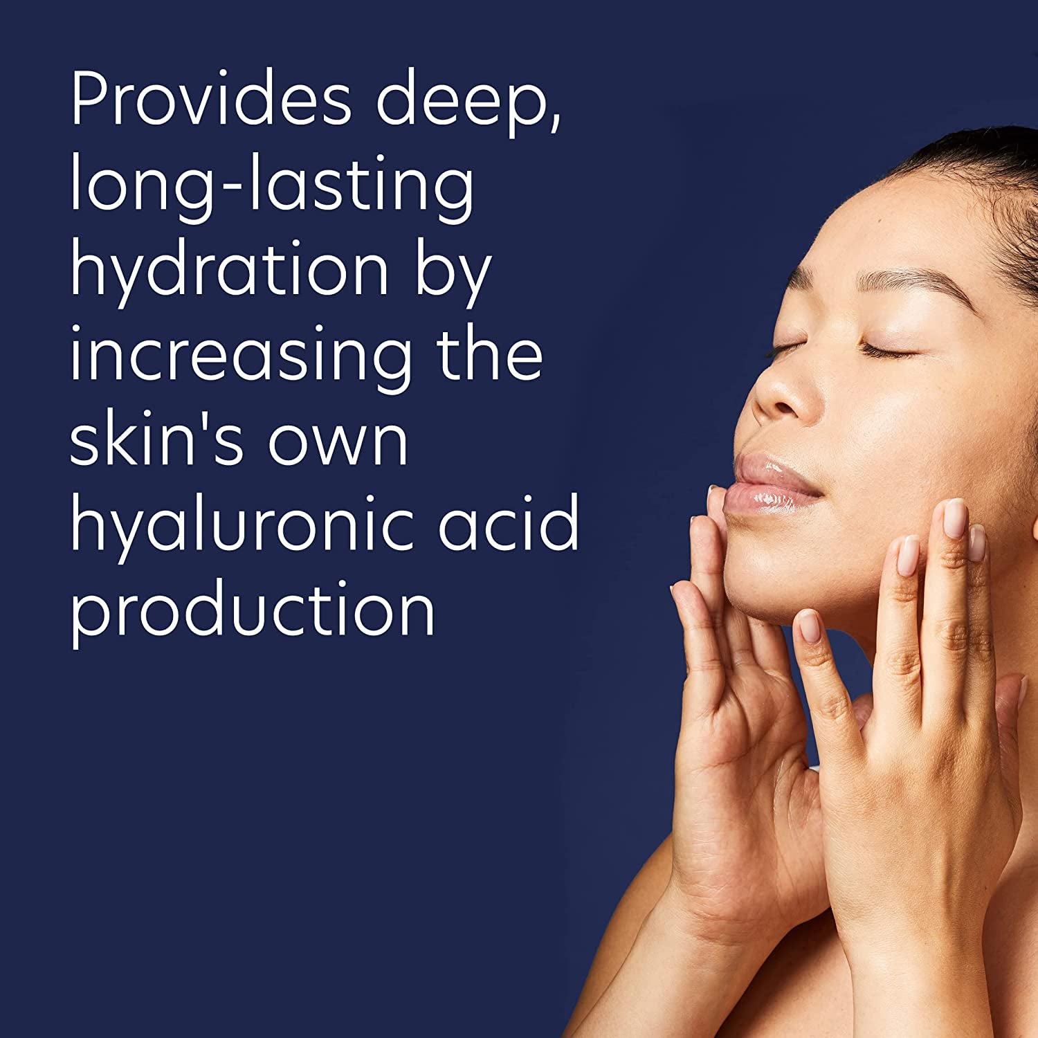 Hyaluronic Acid Boosting Face Serum, Hyaluronic Acid Serum for Face Made with Niacinamide and Ceramides, Helps Reduce Fine Lines and Wrinkles and Delivers 24-Hour Moisturization, 1 Oz Pump