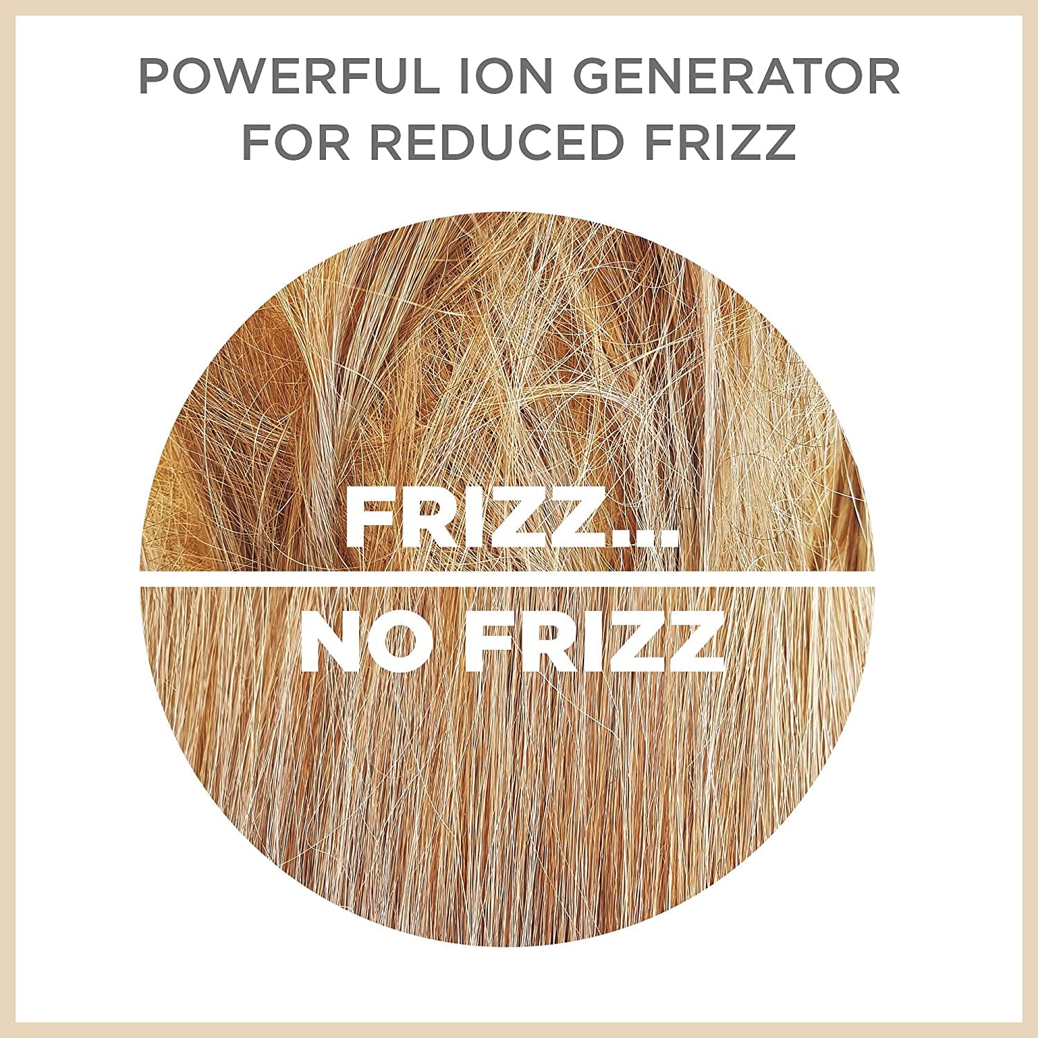 INFINITIPRO by Frizz Free 1 1/2-Inch Hot Air Brush, Dryer Brush