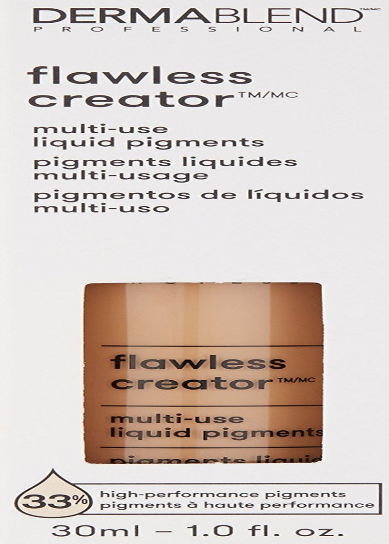 Flawless Creator Multi-Use Liquid Foundation Makeup, Full Coverage Lightweight Buildable Foundation, Natural Finish, 1 Fl Oz.