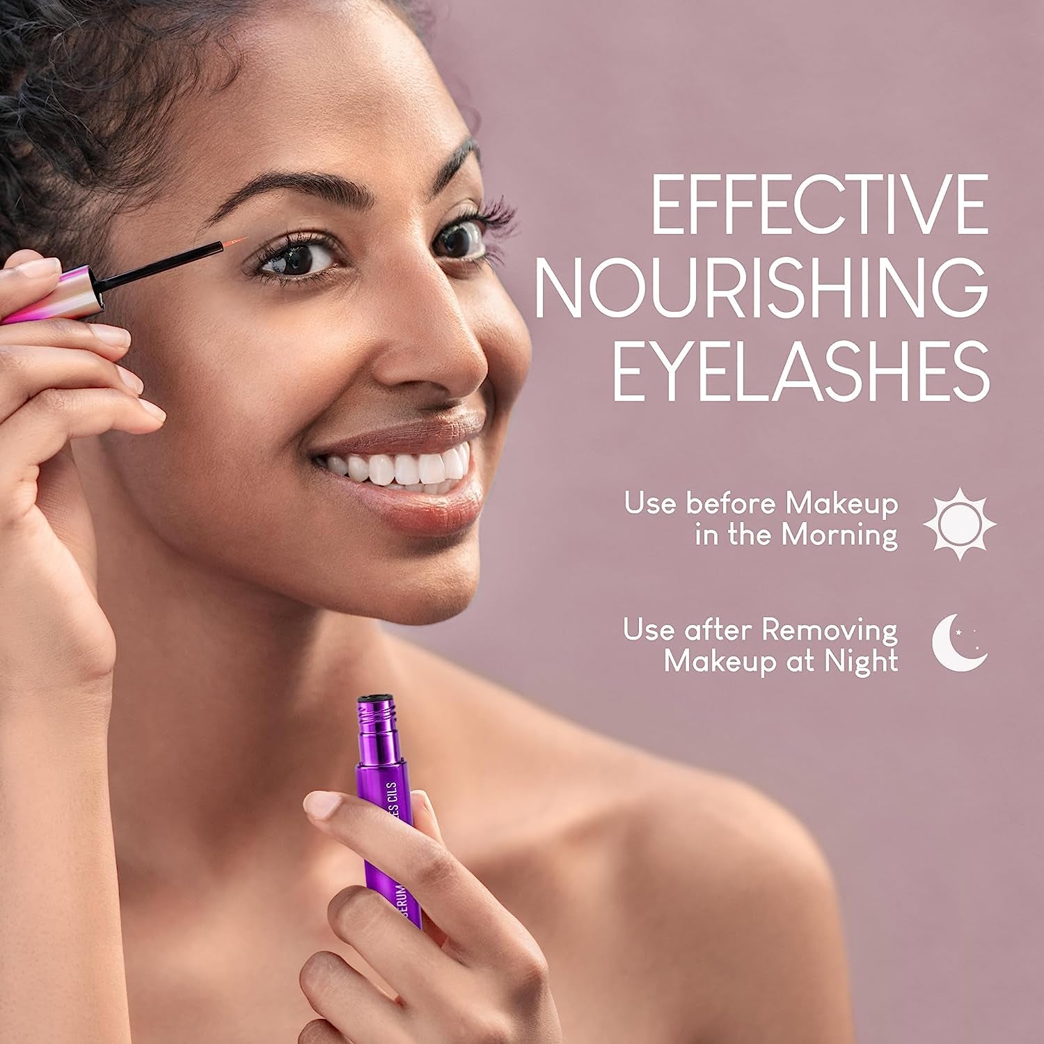 Premium Eyelash Serum by , Lash Boosting Serum for Longer, Fuller Thicker Looking Lashes (3ML), (Packaging May Vary)