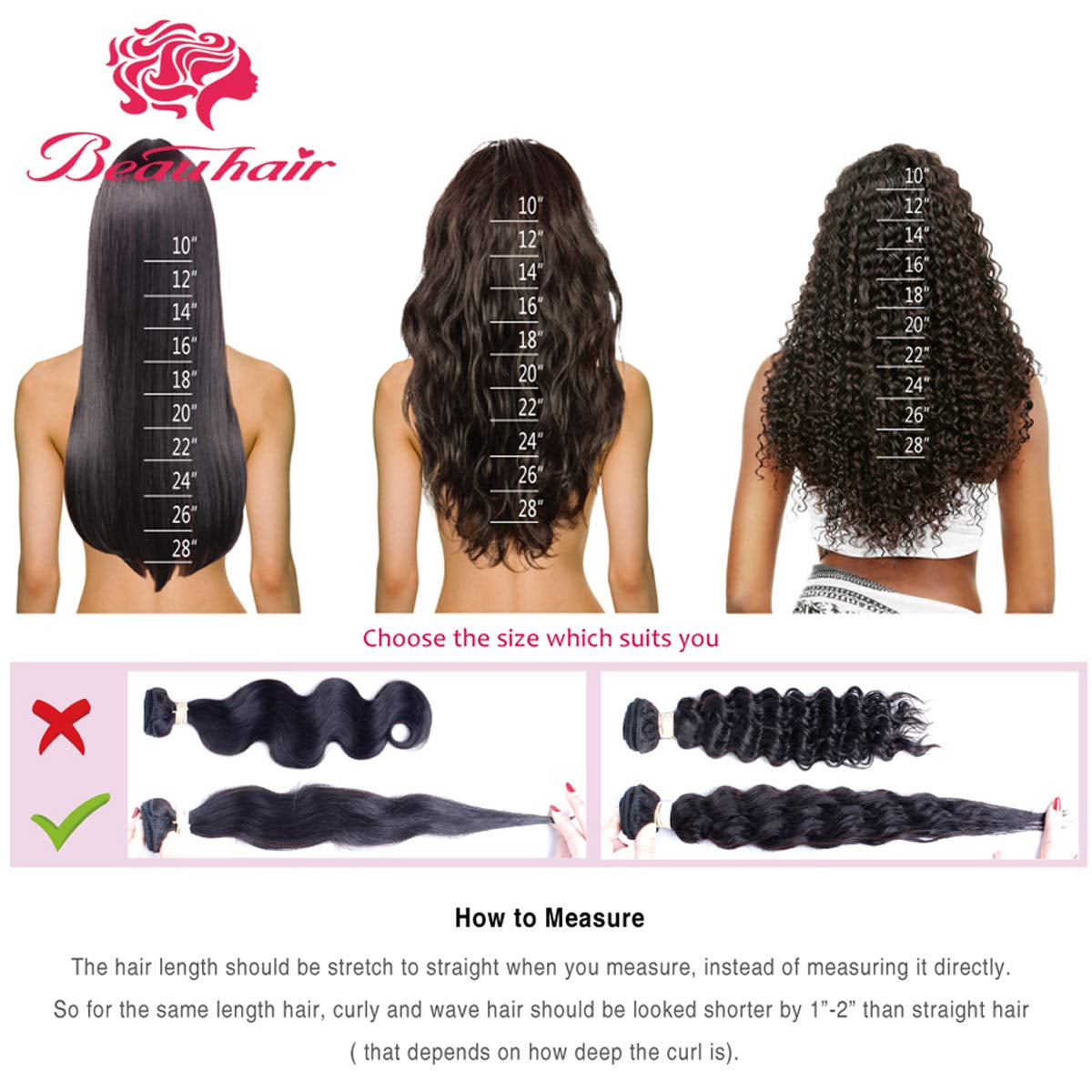 Straight Human Hair Bundles 100% Unprocessed Brazilian Straight Virgin Human Hair 4 Bundles Human Hair Extensions Natural Black Color(18 20 22 24)