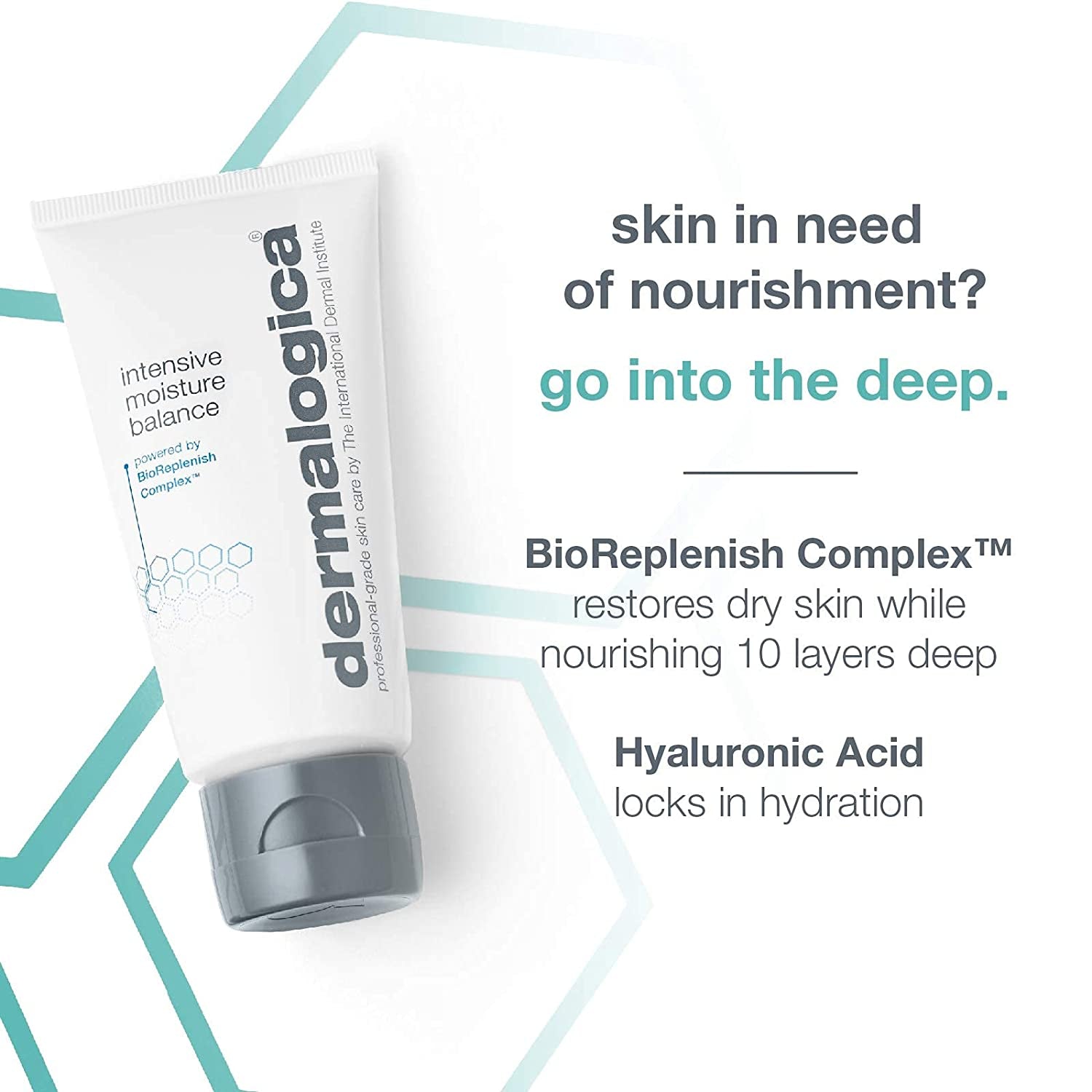 Intensive Moisture Balance - Face Moisturizer with Hyaluronic Acid - Restores Balance to Dry, Depleted Skin for Optimal Barrier Performance