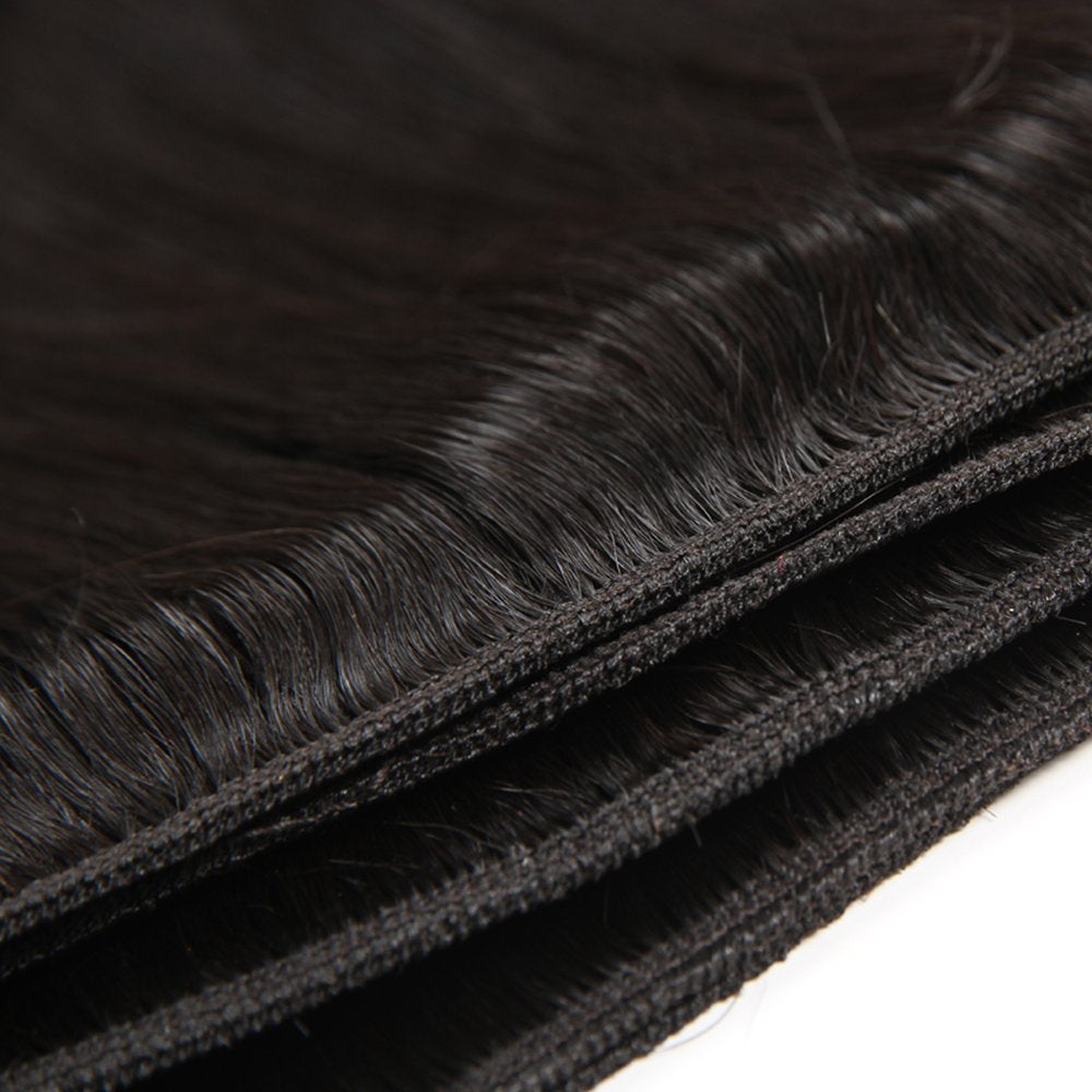 10A Straight Hair Bundles Brazilian Virgin Human Hair Bundles Straight 18 20 22 Inch 100% Unprocessed Virgin Hair Straight Weave Bundles Human Hair 3 Bundles Deals