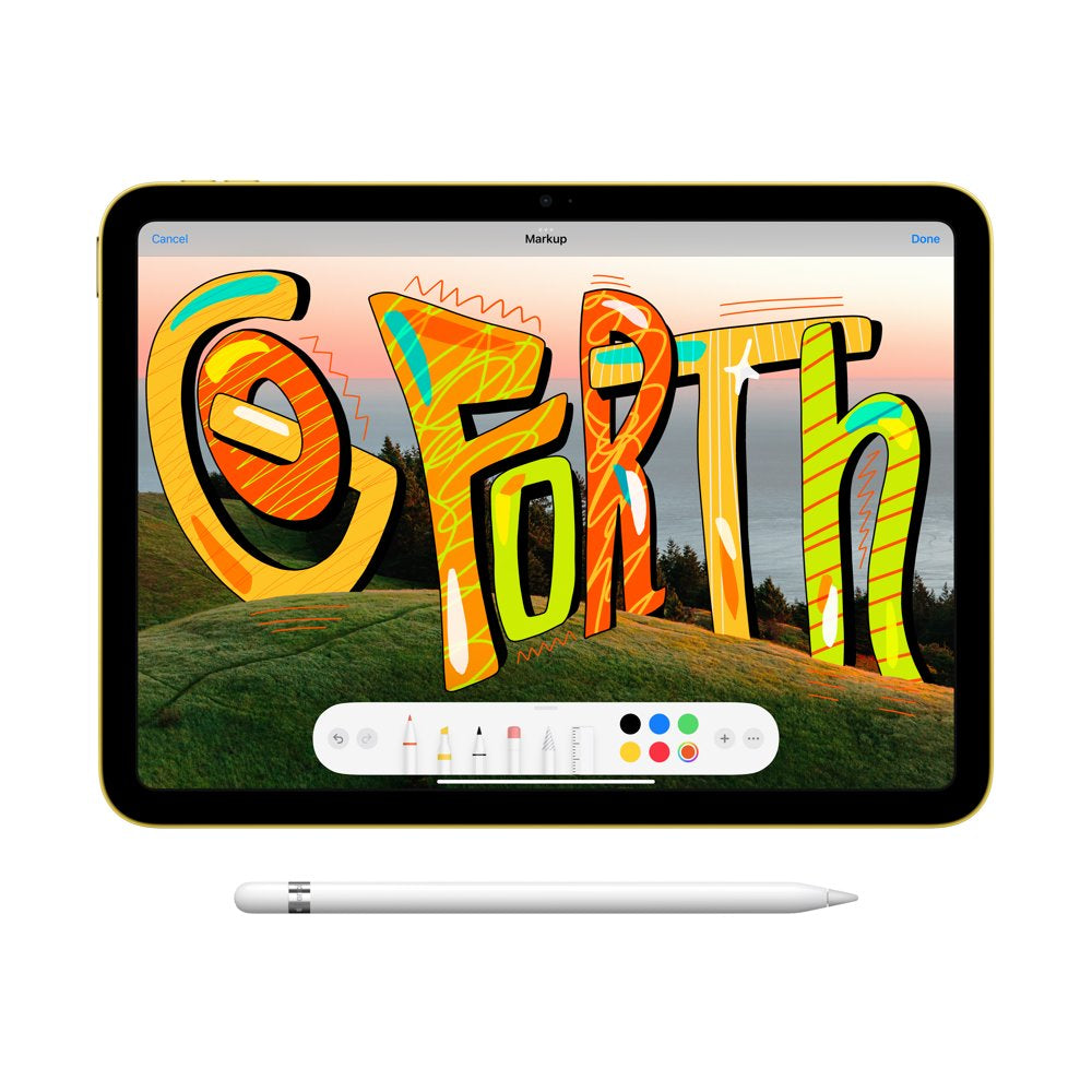 2022 10.9-Inch Ipad Wi-Fi + Cellular 64GB - Blue (10Th Generation)