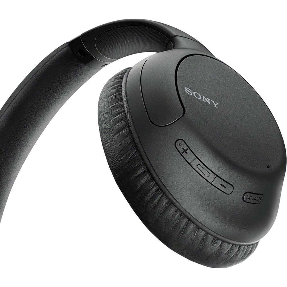 Wireless Over-Ear Noise Canceling Headphones with Microphone, Black, WHCH710N/B