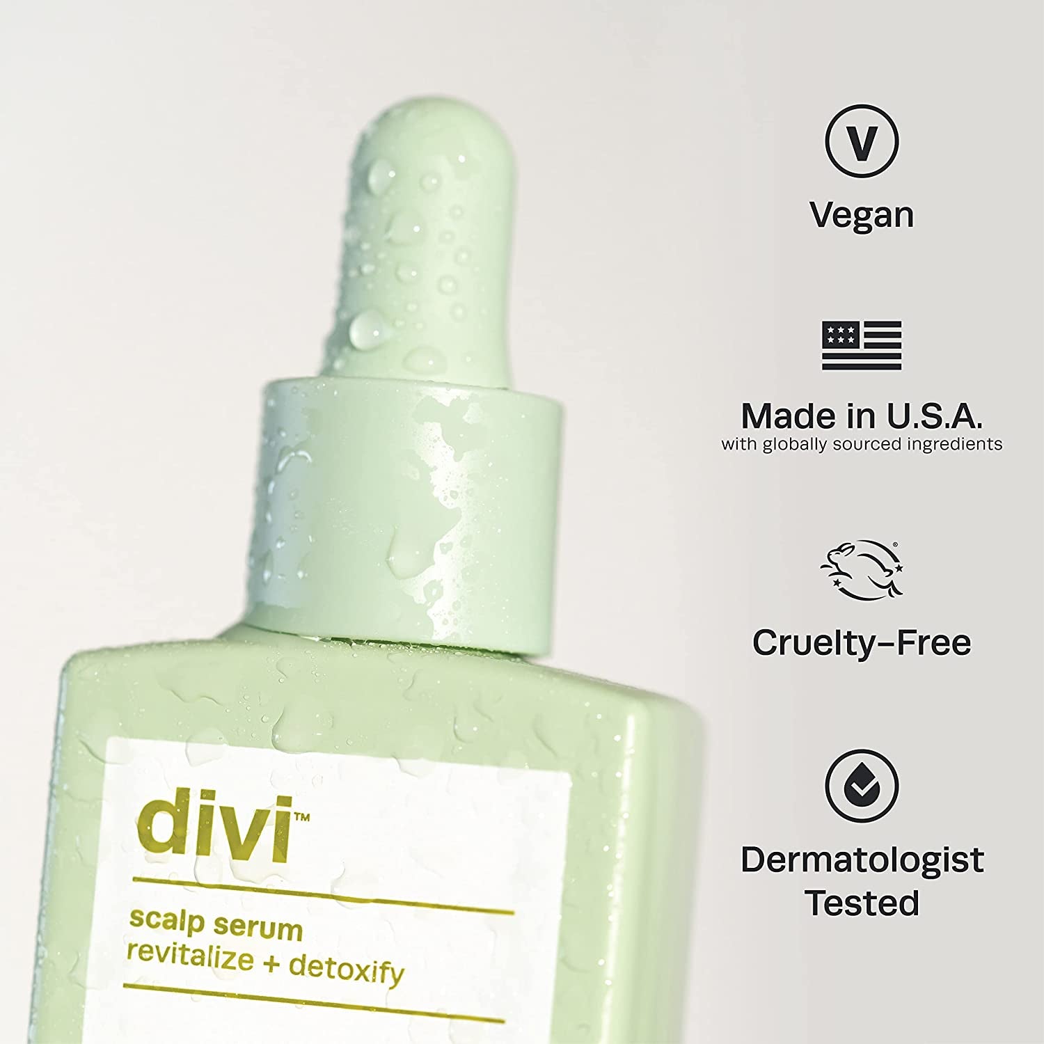 Scalp Serum, Revitalize and Detoxify, Aids against Hair-Thinning, Nourishes Hair Follicles, Detoxifies Product Build-Up