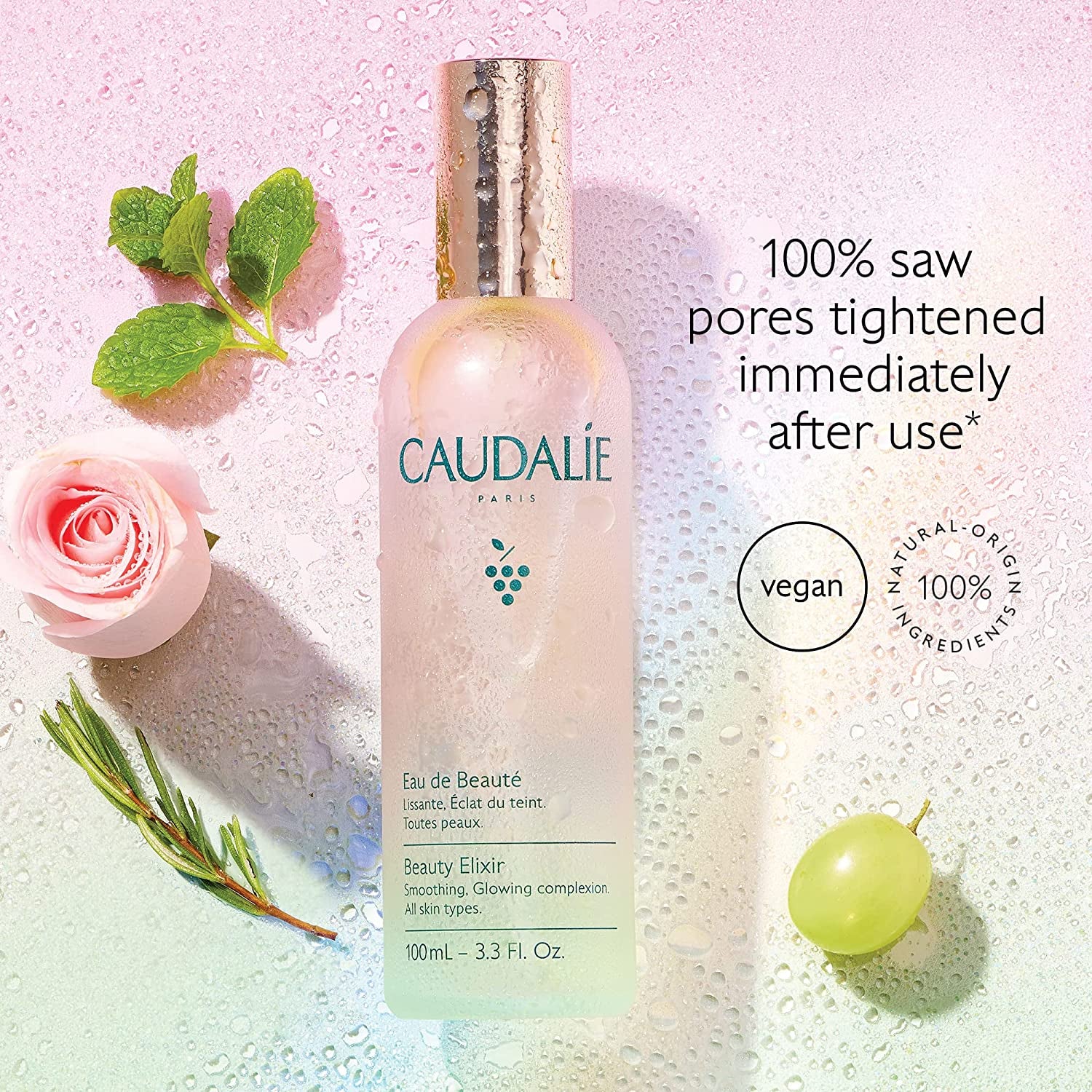 Beauty Elixir Face Mist: Toner That Tightens Pores + Reduces Dullness + Sets Makeup