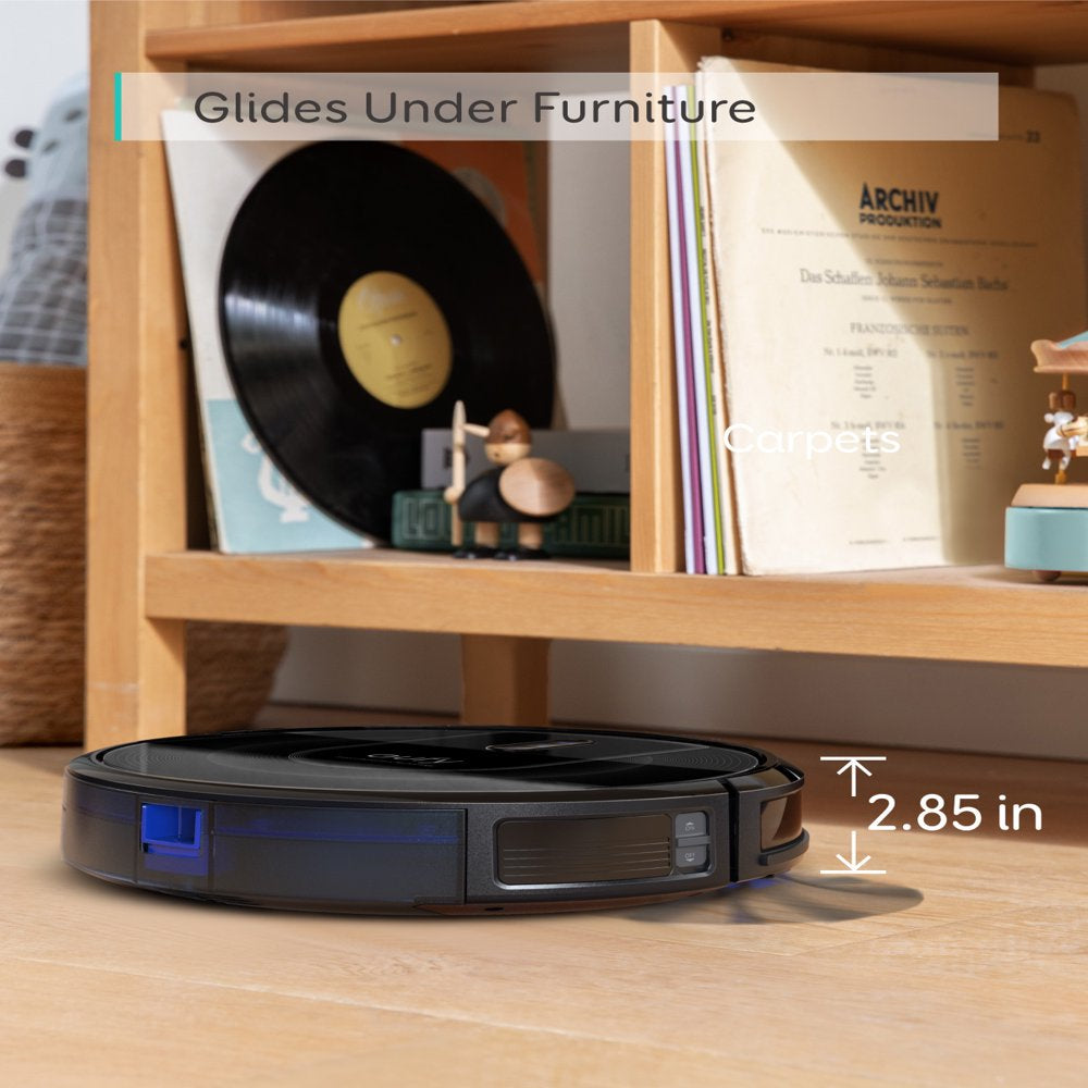 Eufy Robovac G30 Verge, Robot Vacuum with Home Mapping, 2000Pa Suction, Wi-Fi, Boundary Strips, for Carpets and Hard Floors