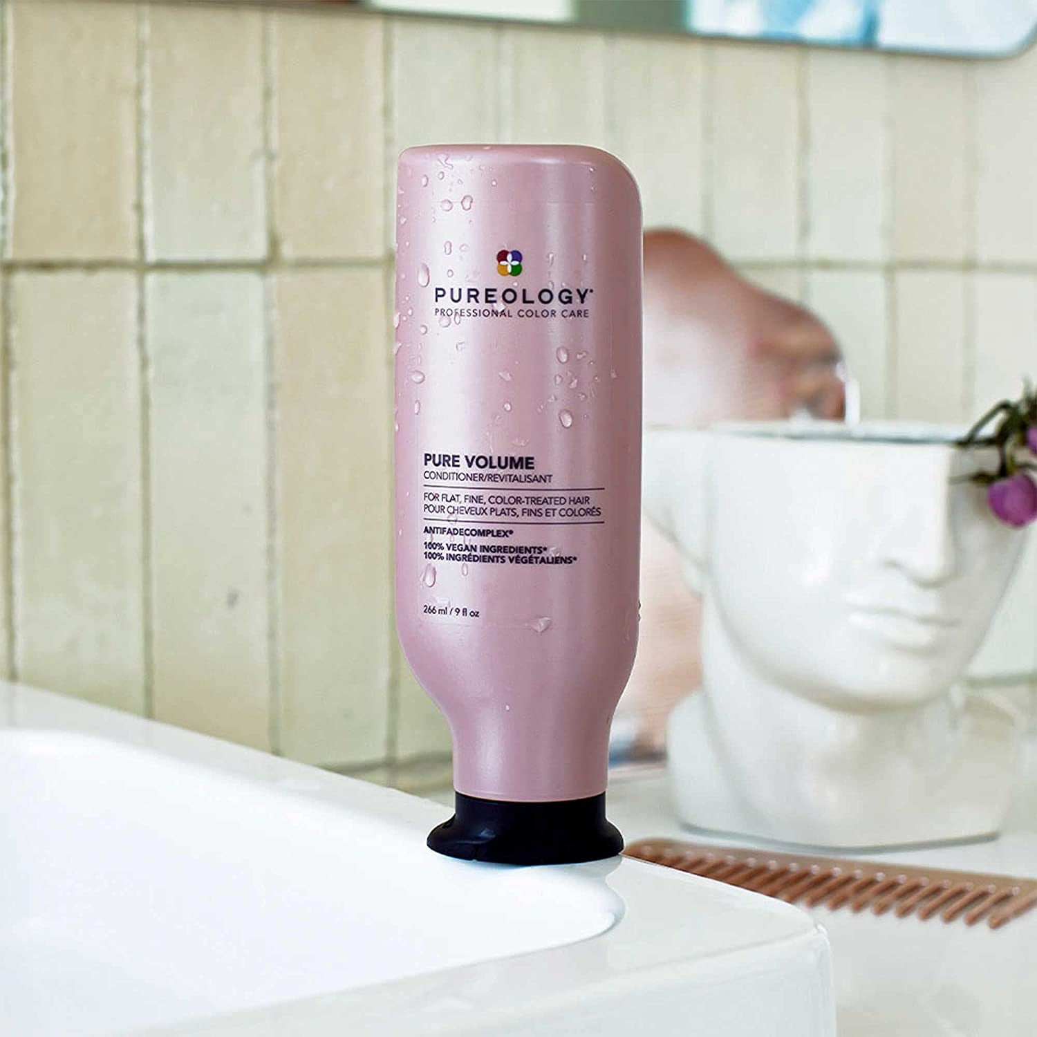 Pure Volume Conditioner | for Flat, Fine, Color-Treated Hair | Restores Volume & Movement | Sulfate-Free | Vegan