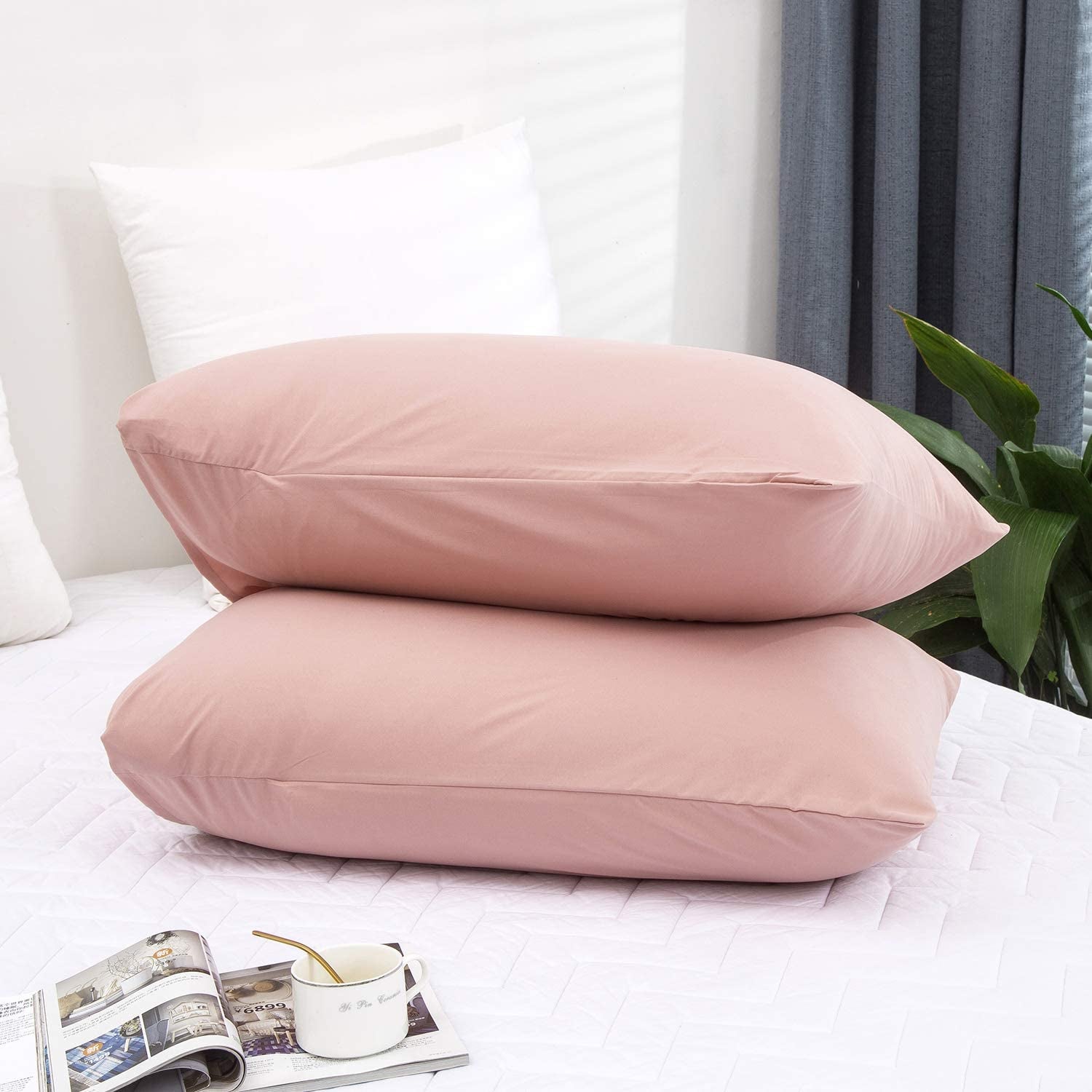 Pink Blush Comforter Set Full Mauve Bedding Comforter Sets Full Dusty Rose Bedding Sets Girls Women Bedding Pink Bed Comforter 3Pcs Blush Comforter for Full Bed