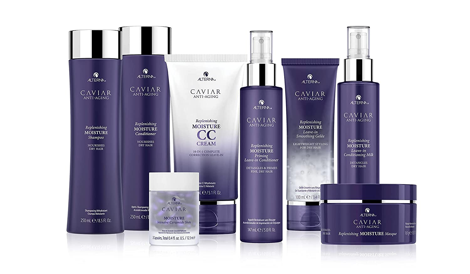 Alterna Caviar Anti-Aging Replenishing Moisture Shampoo | for Dry, Brittle Hair | Protects, Restores & Hydrates | Sulfate Free