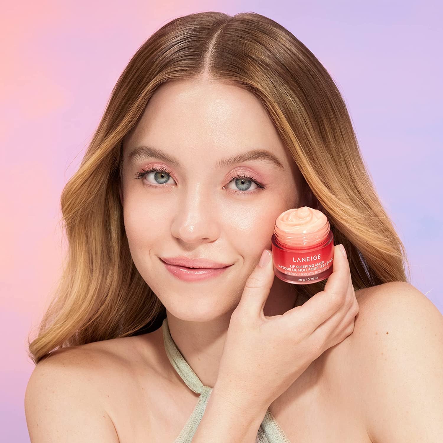 Lip Sleeping Mask: Nourish & Hydrate with Vitamin C, Antioxidants, 0.7 Oz.