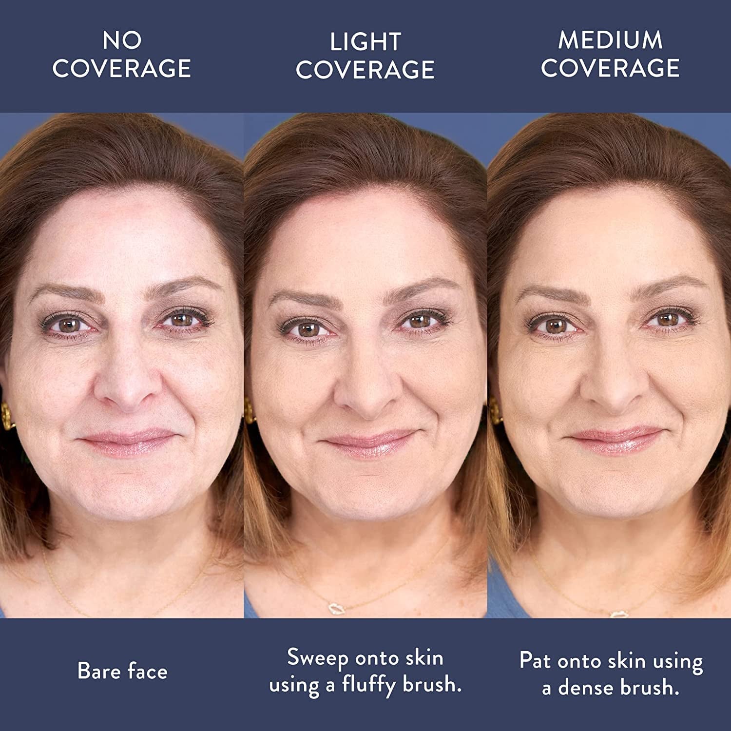 Award-Winning Baked Balance-N-Brighten Color Correcting Powder Foundation - Light - Buildable Light to Medium Coverage - Demi-Matte Natural Finish