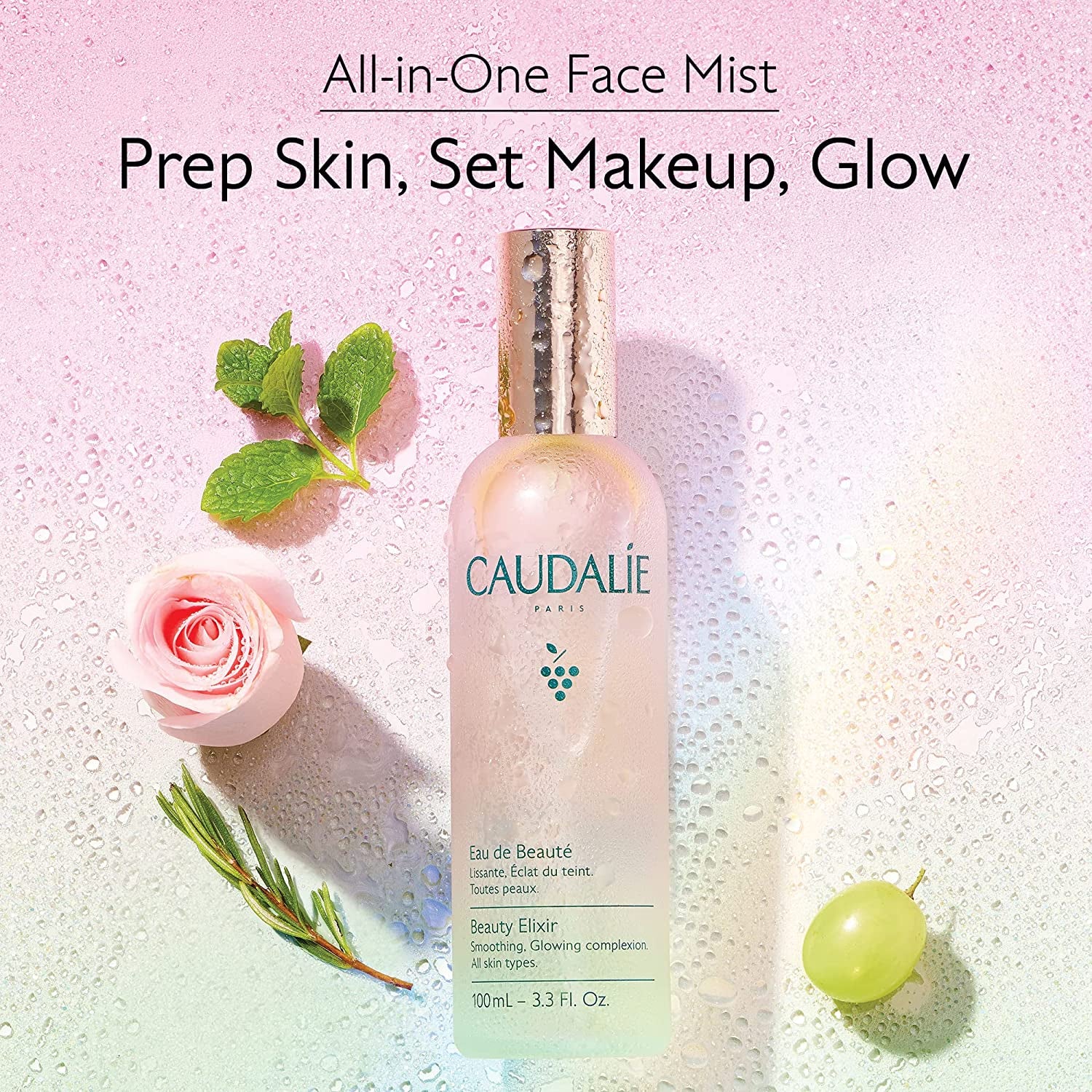 Beauty Elixir Face Mist: Toner That Tightens Pores + Reduces Dullness + Sets Makeup